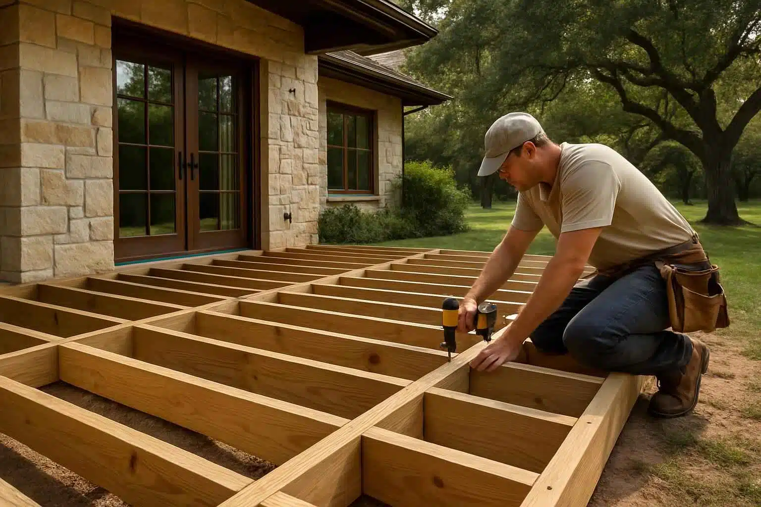 Deck Framing Contractor in Waring TX