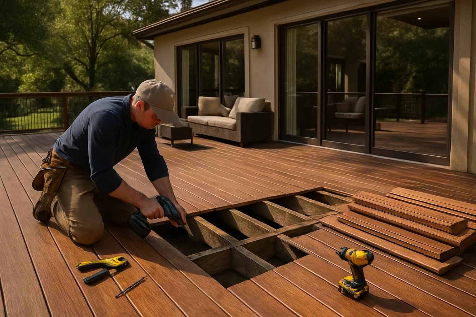 Deck Repair Service in Center Point TX