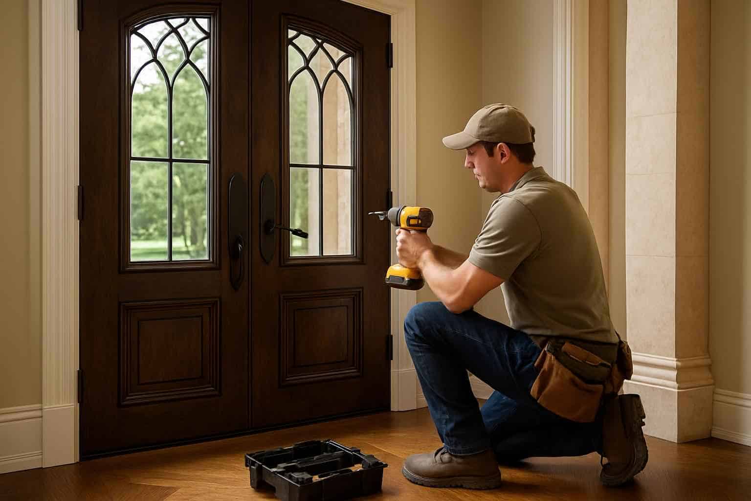 Door Installation Company Near Me in Waring TX