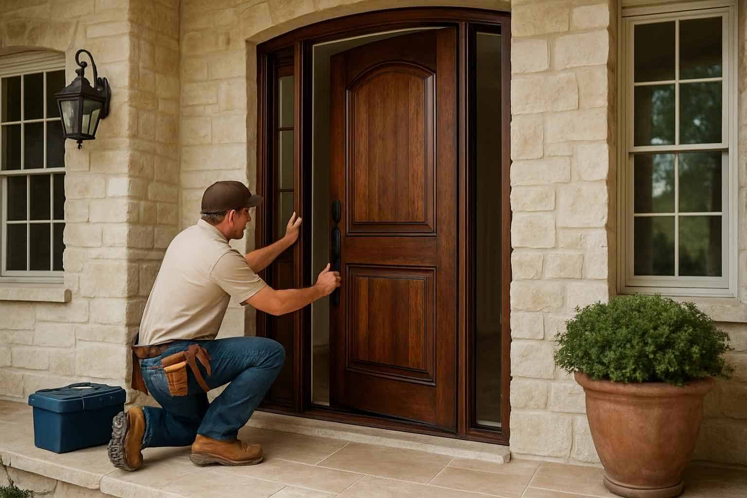 Custom Door Installation Contractor In Ingram TX Door Replacement Company in Ingram TX