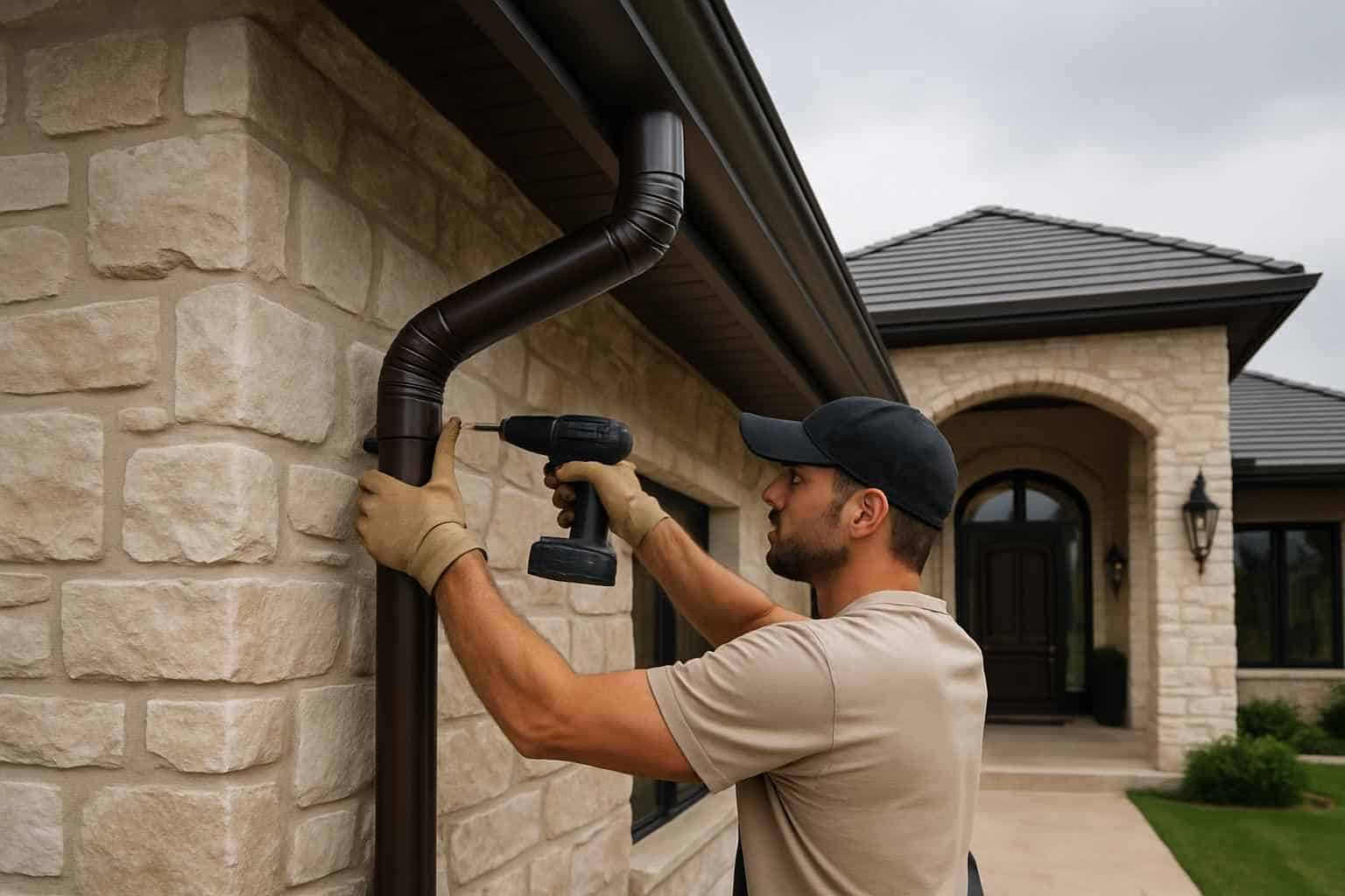 Downspout Installation Service in Sisterdale TX