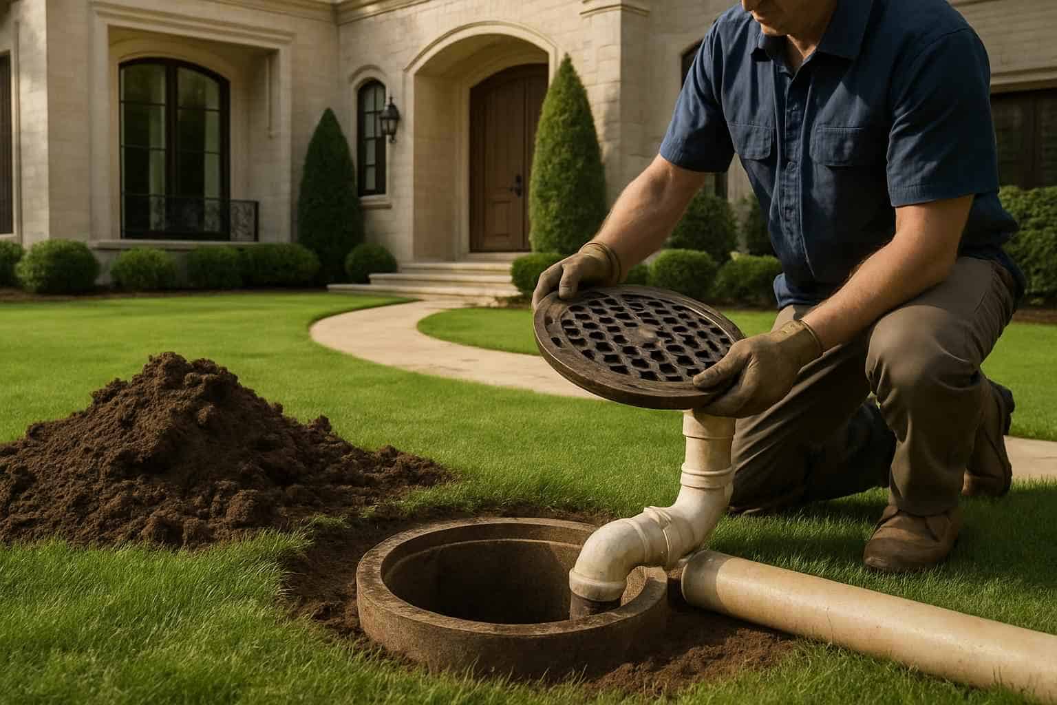 Drainage Solutions Contractor In Center Point TX Drainage Repair Service in Center Point TX
