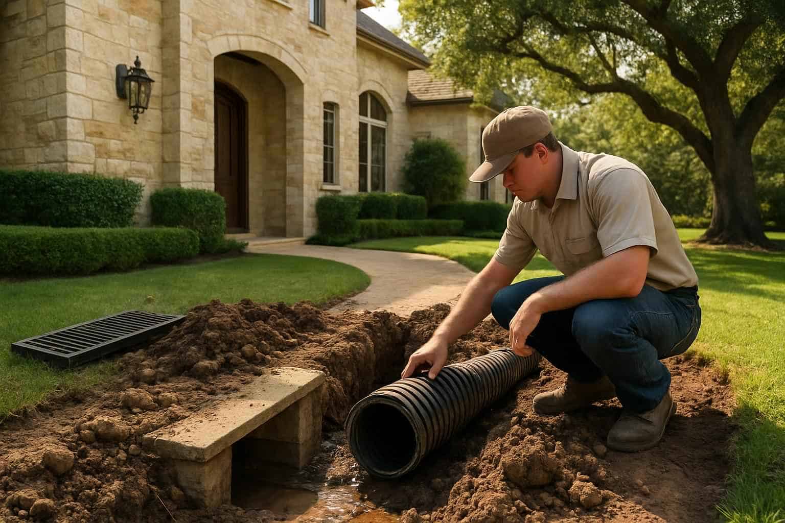 Drainage Repair Service in Sisterdale TX
