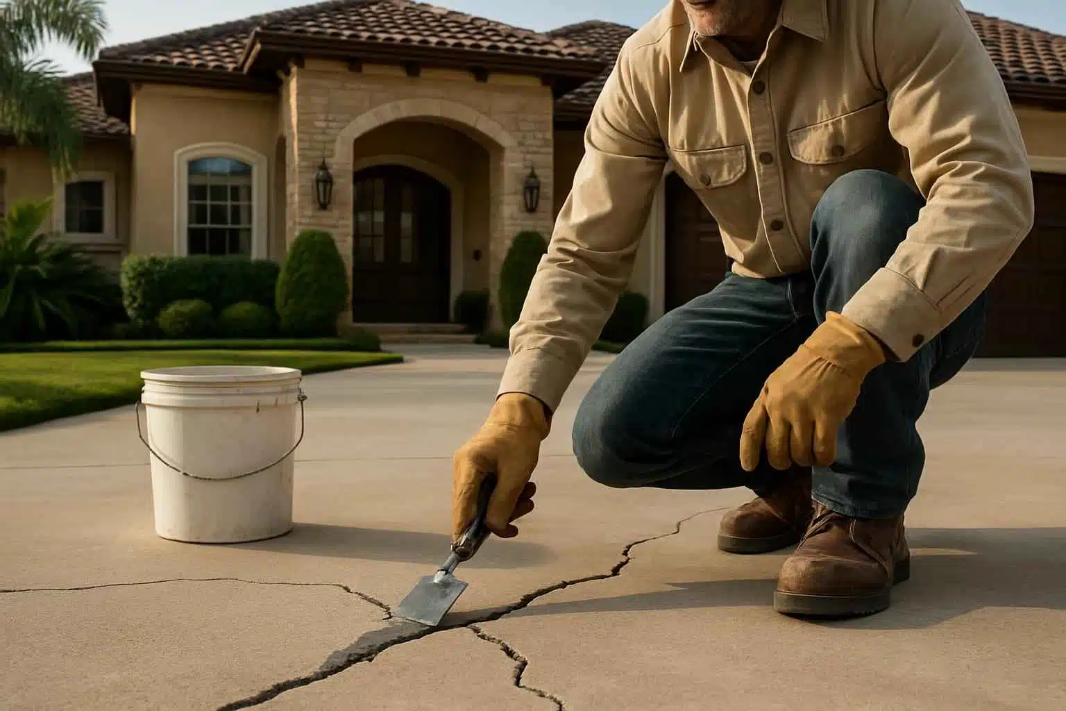 Driveway Crack Repair Service in Camp Verde TX