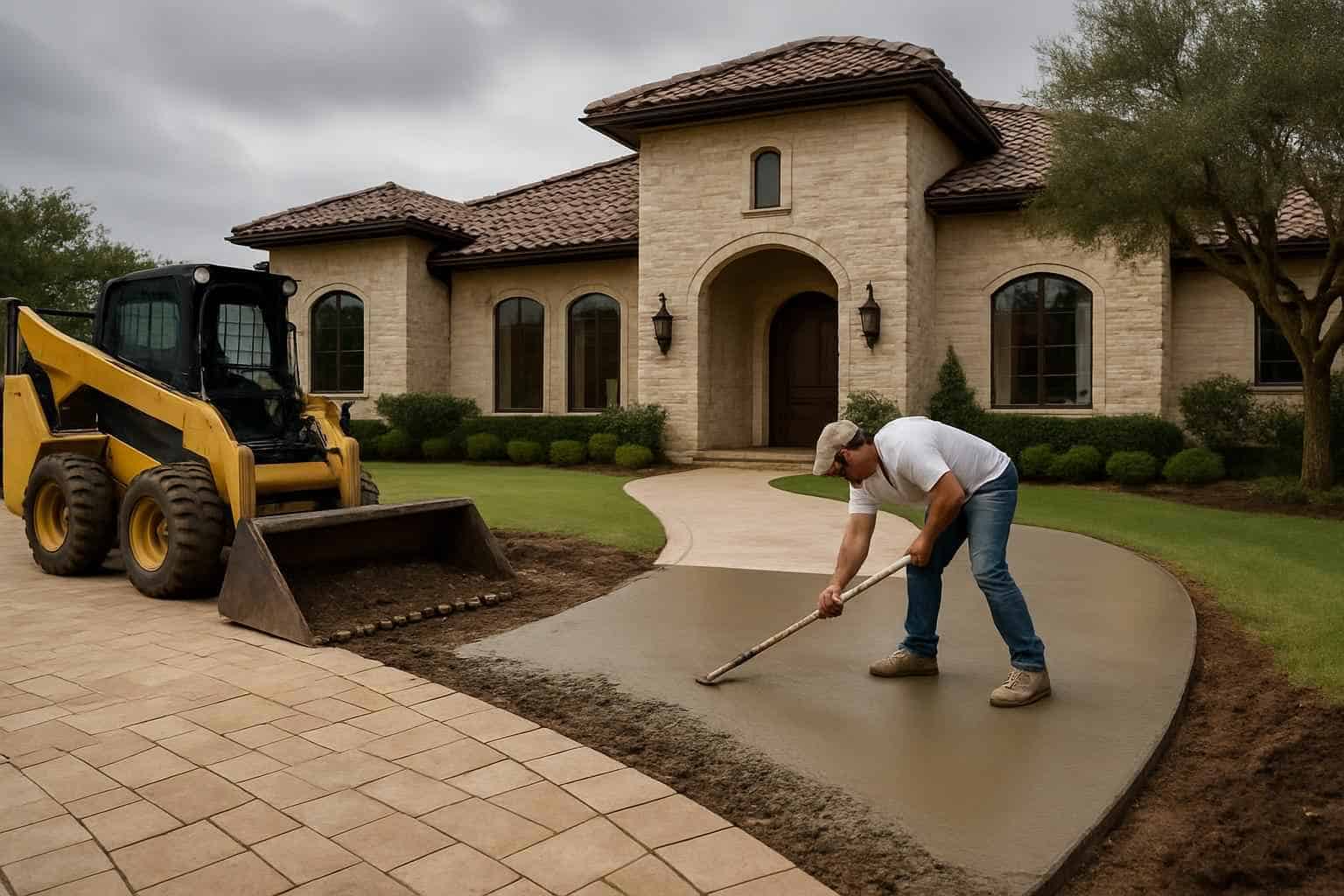 Concrete Driveway Contractor In Center Point TX Driveway Expansion Contractor in Center Point TX