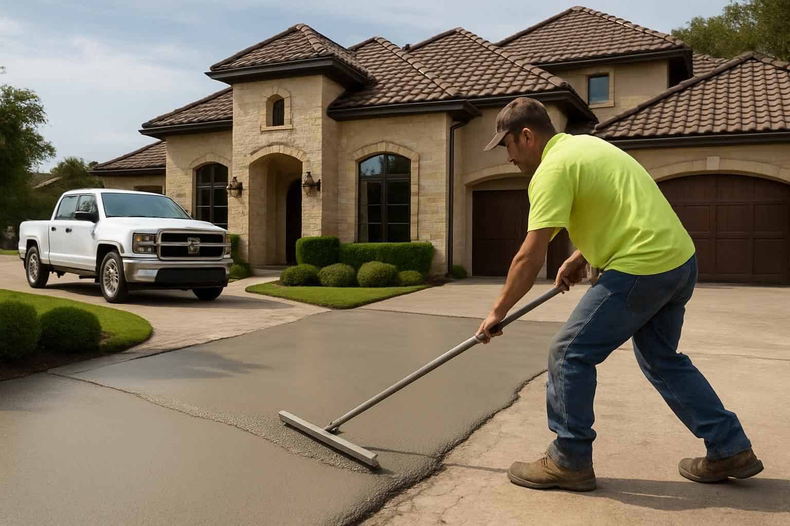 Concrete Driveway Contractor In Center Point TX Driveway Repair Service in Center Point TX