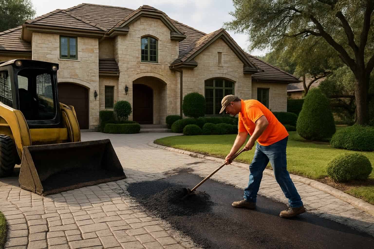 Concrete Driveway Contractor In Ingram TX Driveway Repair Service in Ingram TX
