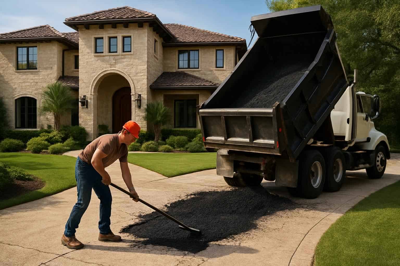 Concrete Driveway Contractor In Waring TX Driveway Repair Service in Waring TX