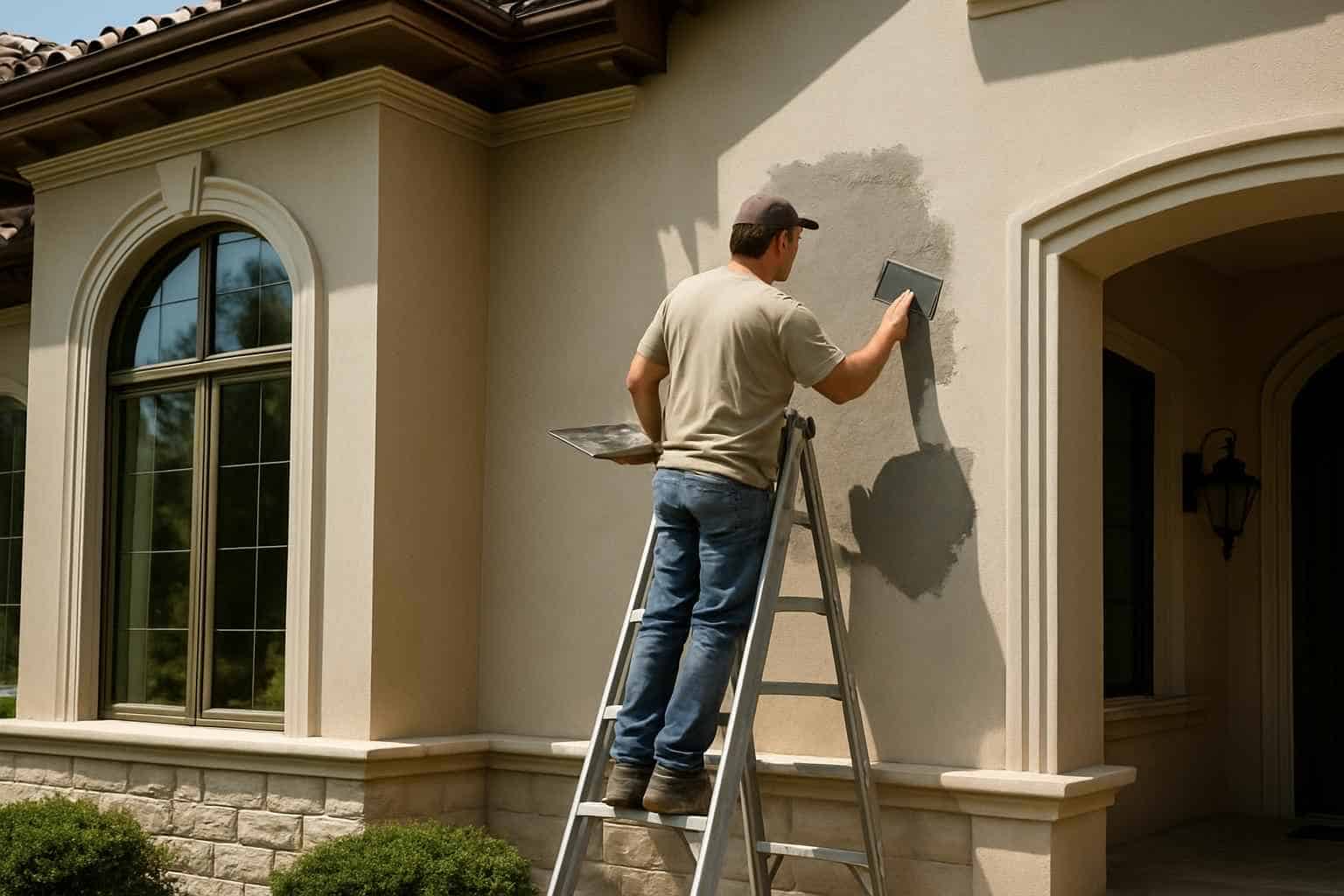 Stucco Repair Contractor In Waring TX EIFS Repair Service in Waring TX