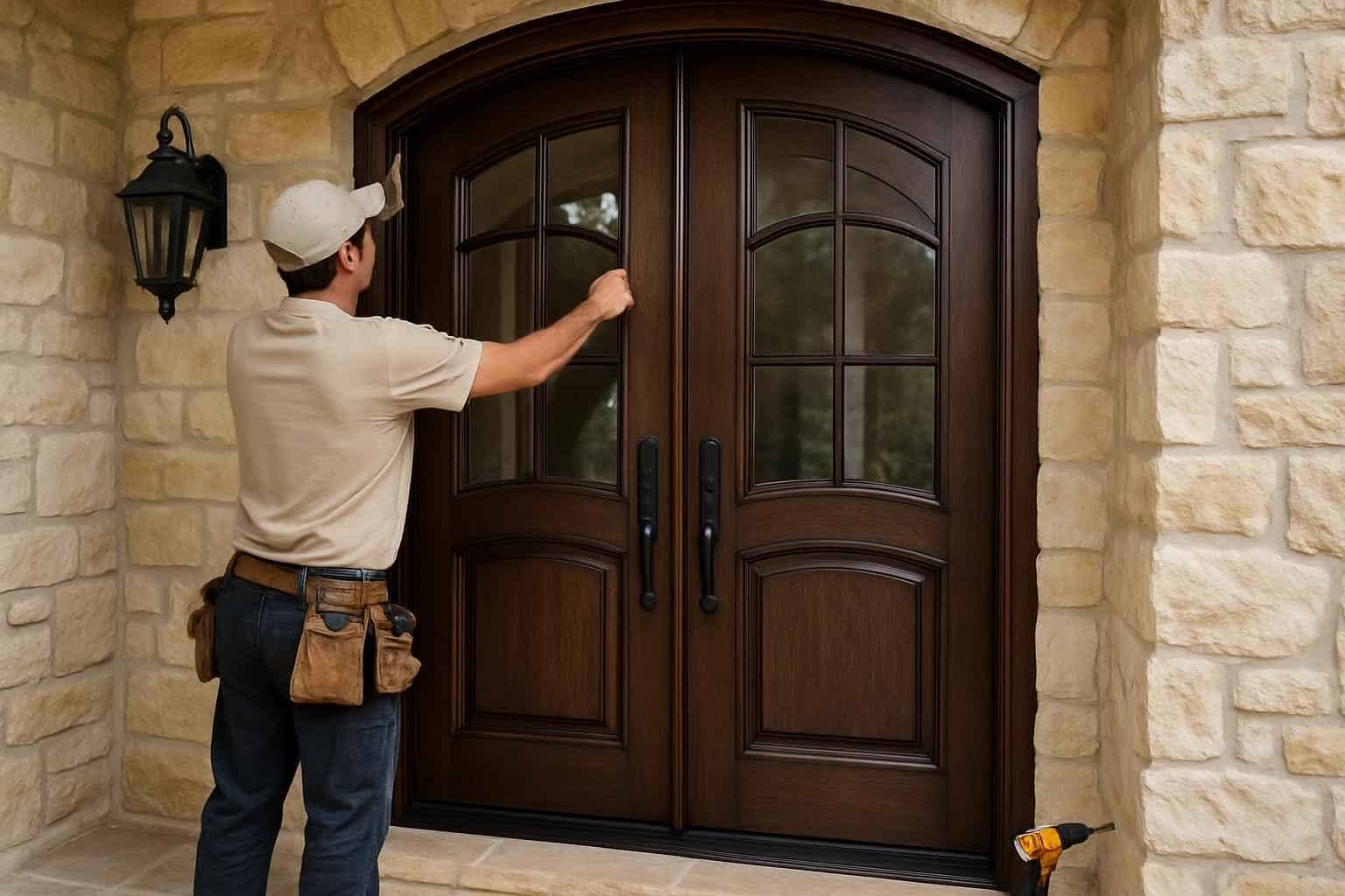 Custom Door Installation Contractor In Ingram TX Entry Door Installation Contractor in Ingram TX