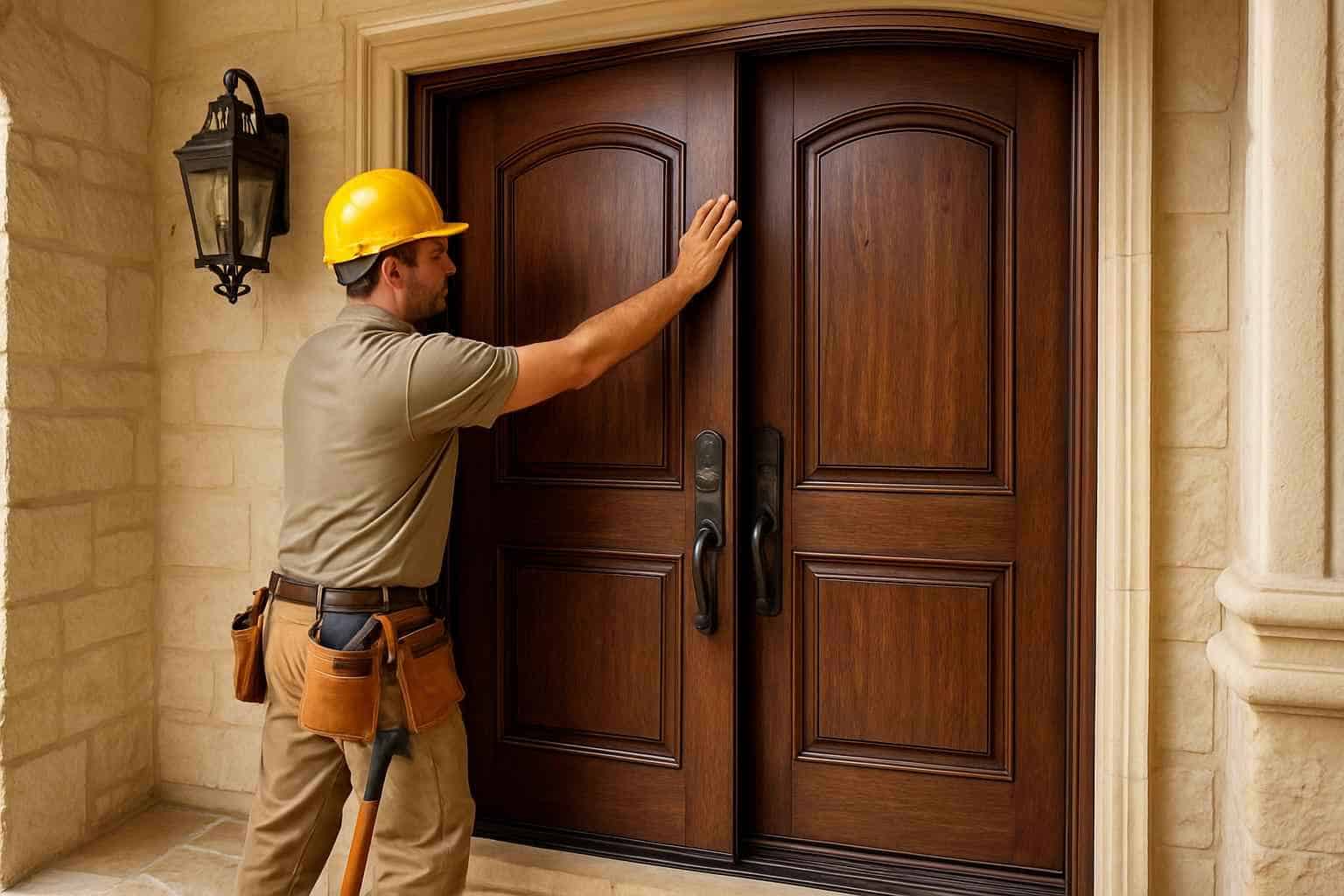 Entry Door Installation Contractor in Sisterdale TX