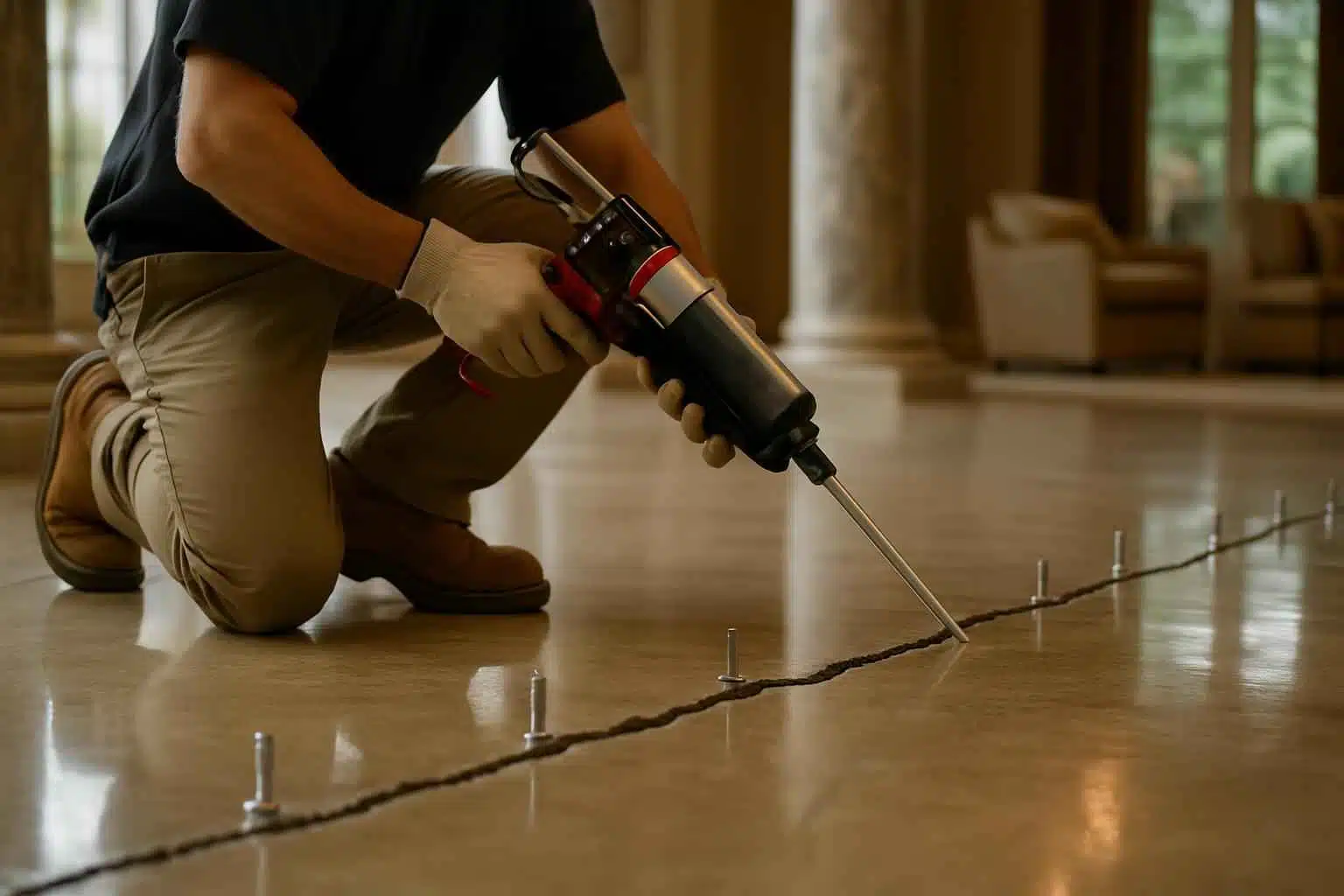 Concrete Repair Contractor In Johnson City TX Epoxy Injection Service in Johnson City TX