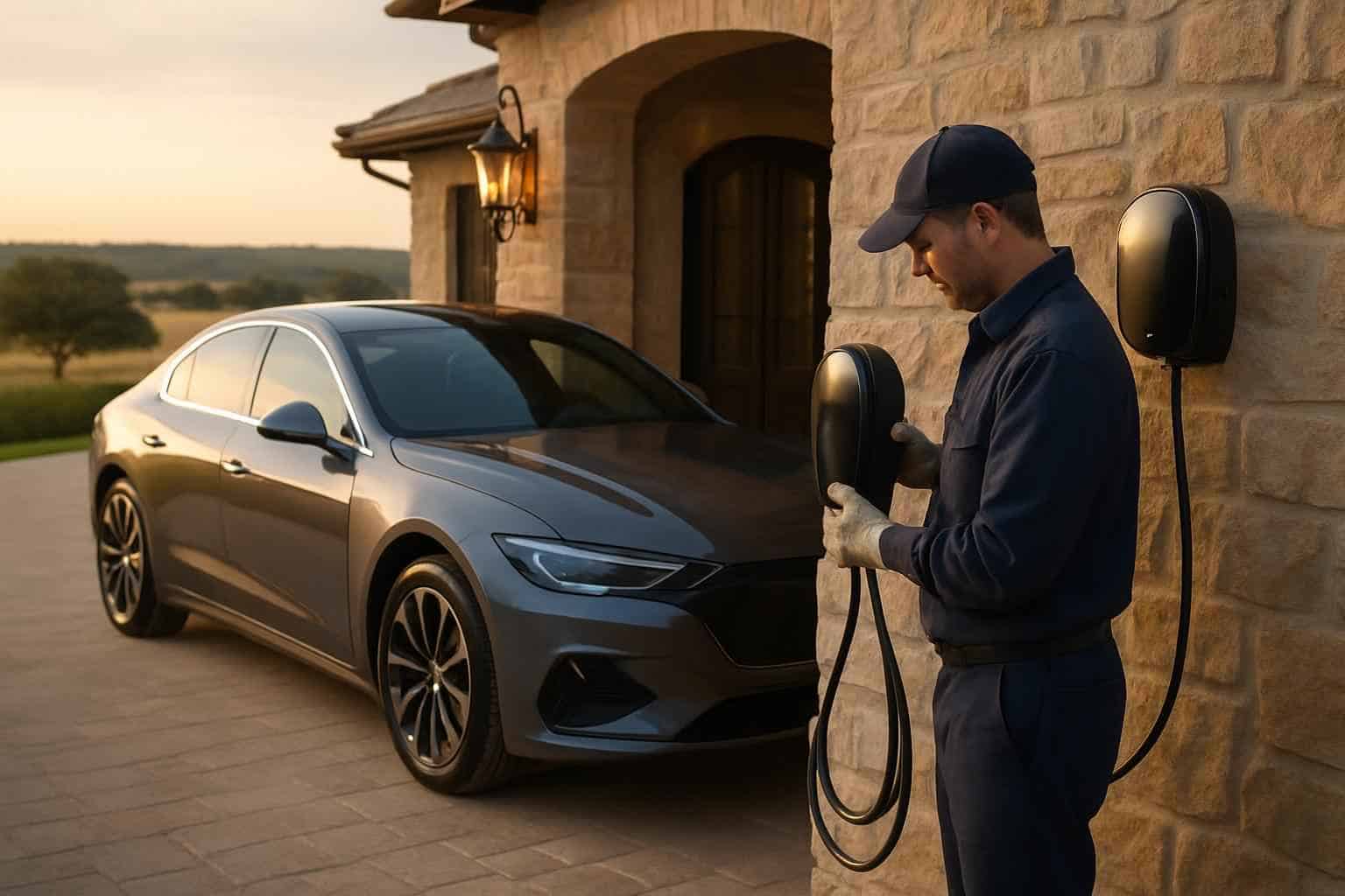 EV Charger Installation Contractor in Sisterdale TX