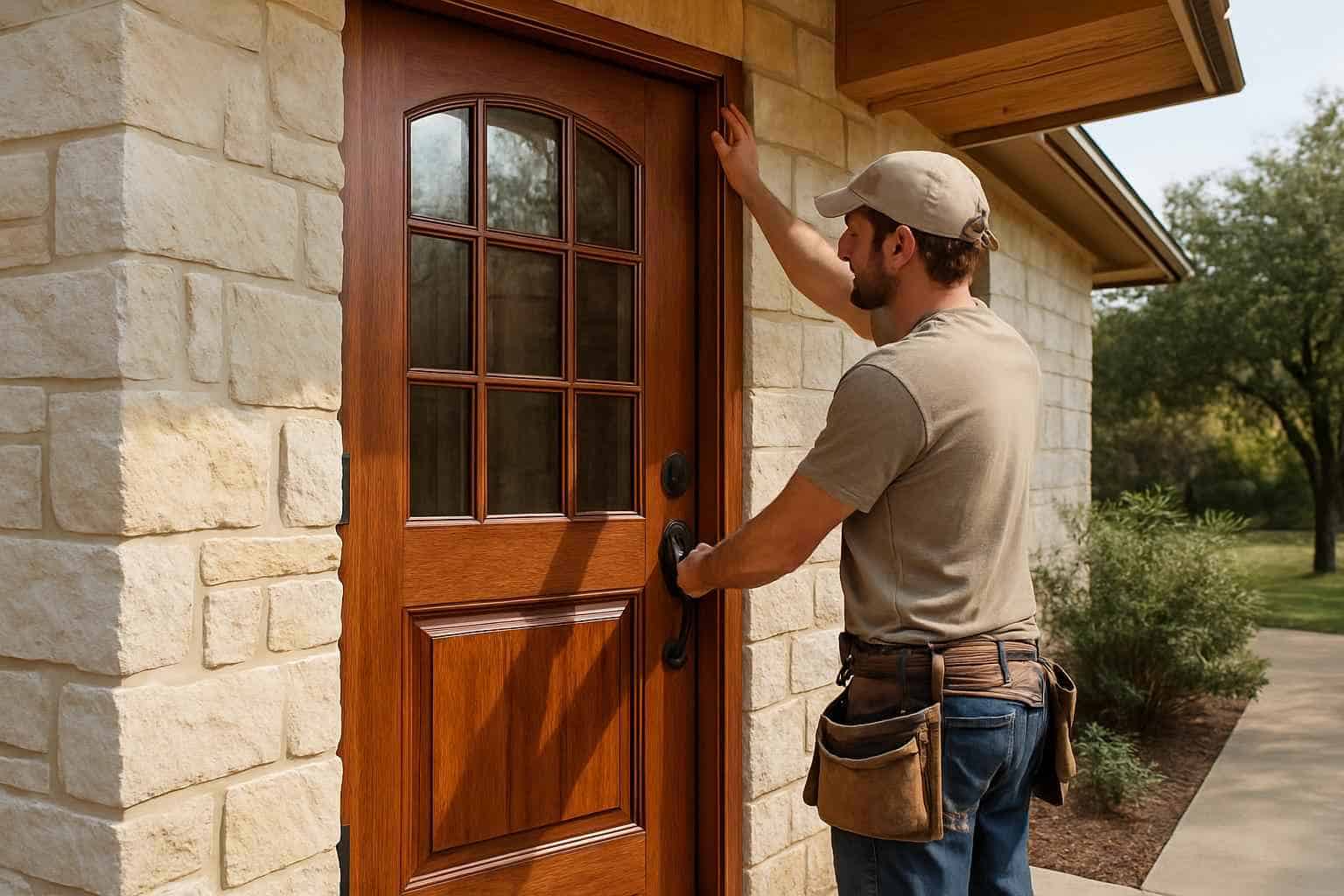 Exterior Door Installer in Blanco TX