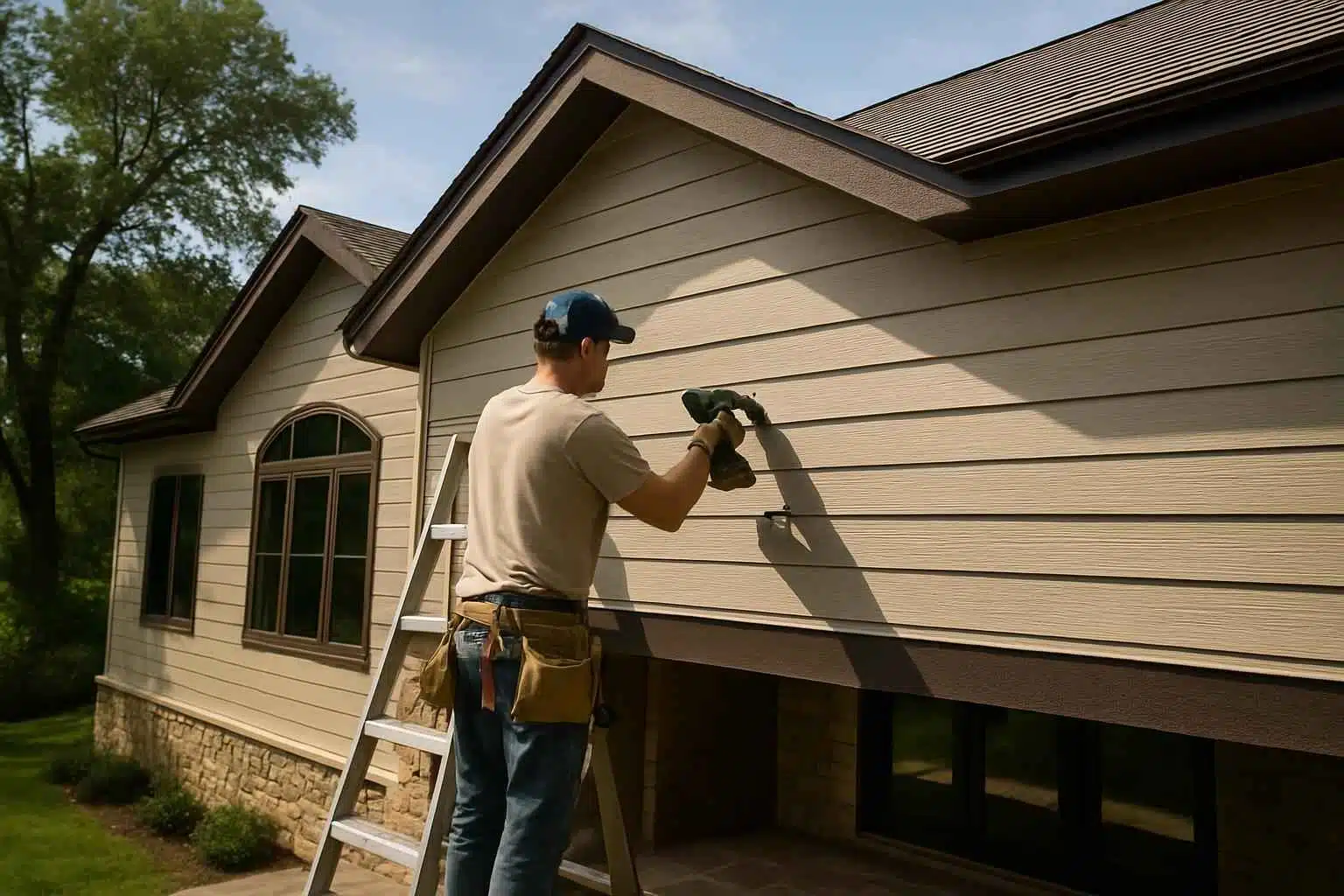 Fiber Cement Siding Installer in Waring TX
