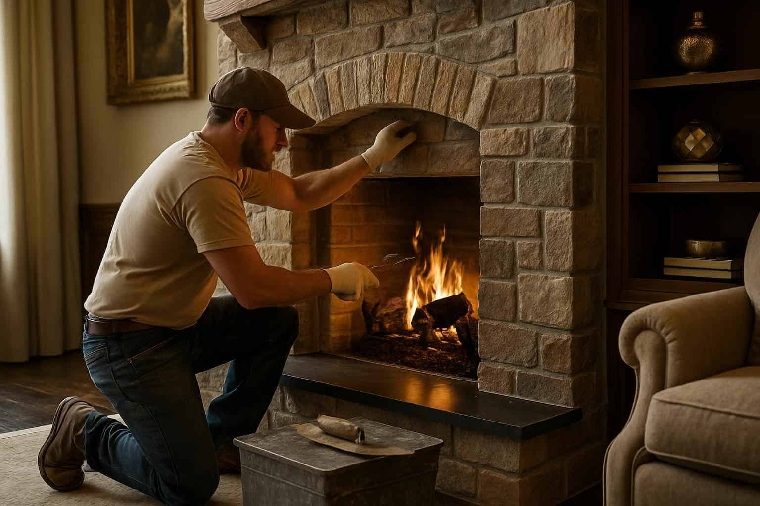 Fireplace Chimney Masonry Contractor in Center Point TX