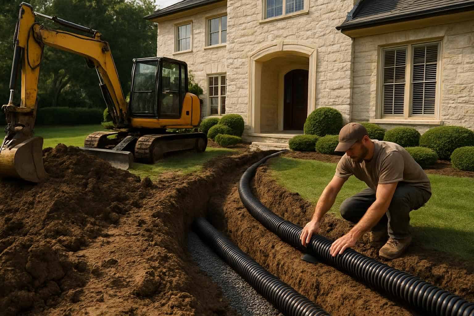 Foundation Drainage Correction Service in Ingram TX