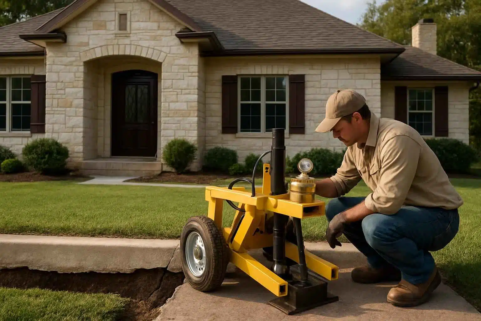 Foundation Leveling Company in Center Point TX