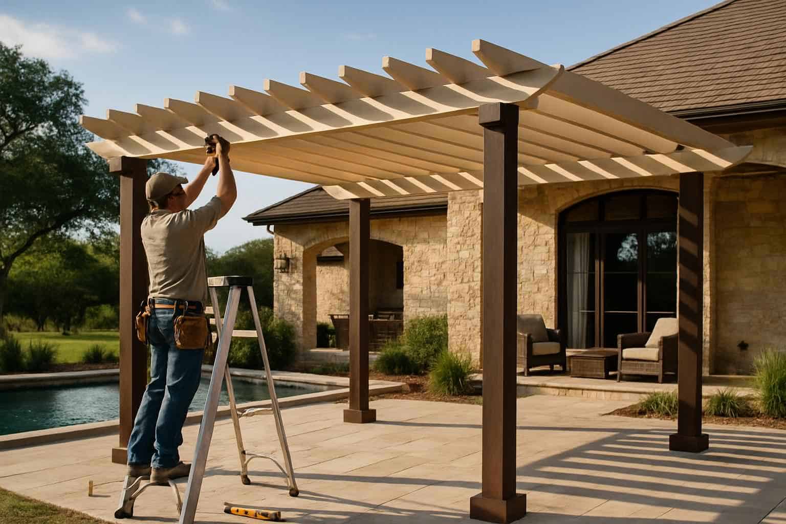 Pergola Contractor In Camp Verde TX Freestanding Pergola Installer in Camp Verde TX