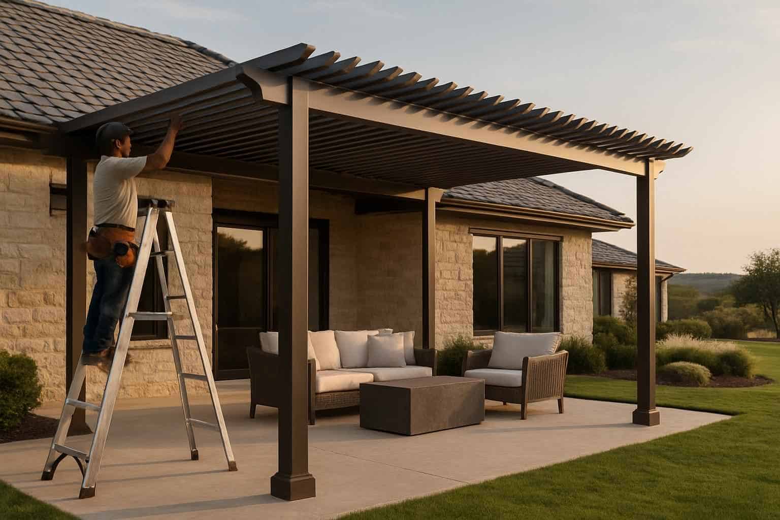 Freestanding Pergola Installer in Johnson City TX