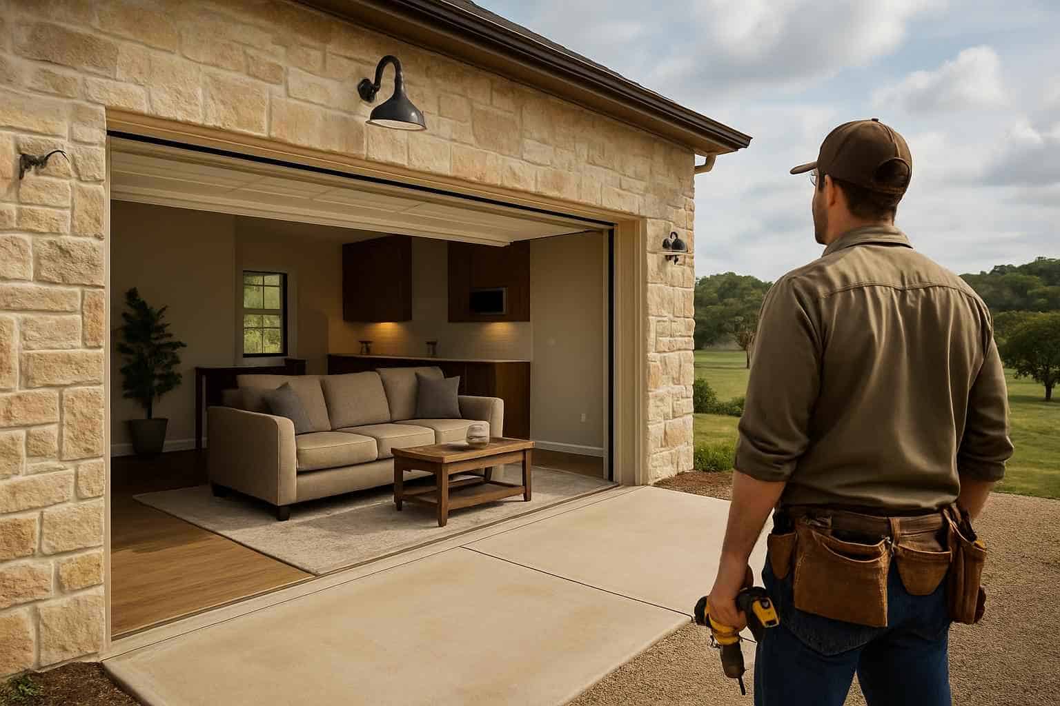 Garage Conversion Contractor in Sisterdale TX