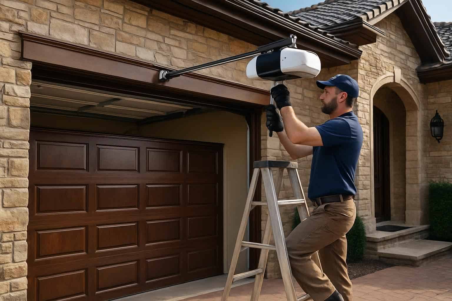 Garage Door Opener Installation in Ingram TX