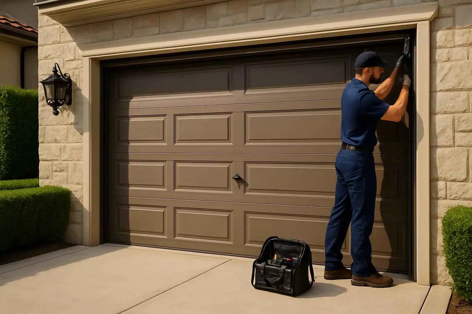 Garage Door Repair Service in Center Point TX