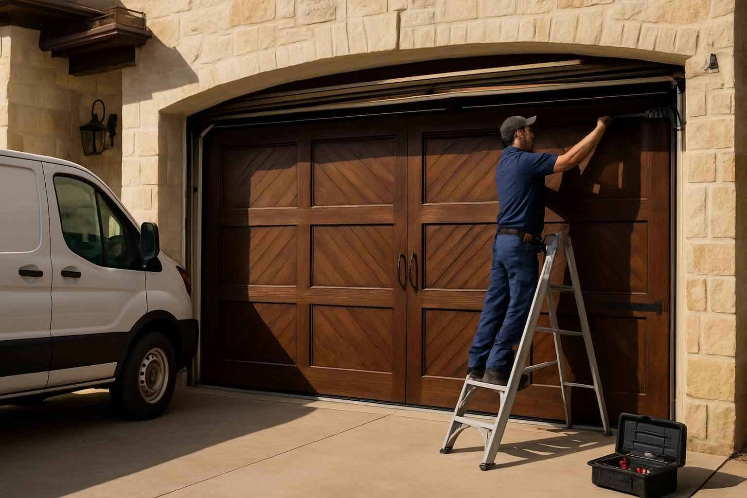 Garage Door Repair Service in Sisterdale TX
