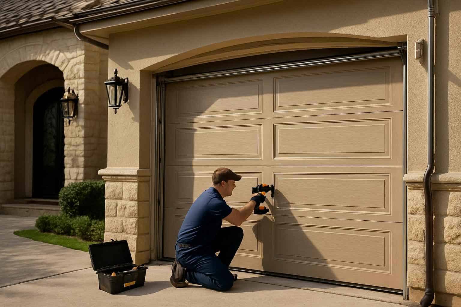 Garage Door Repair Service in Waring TX