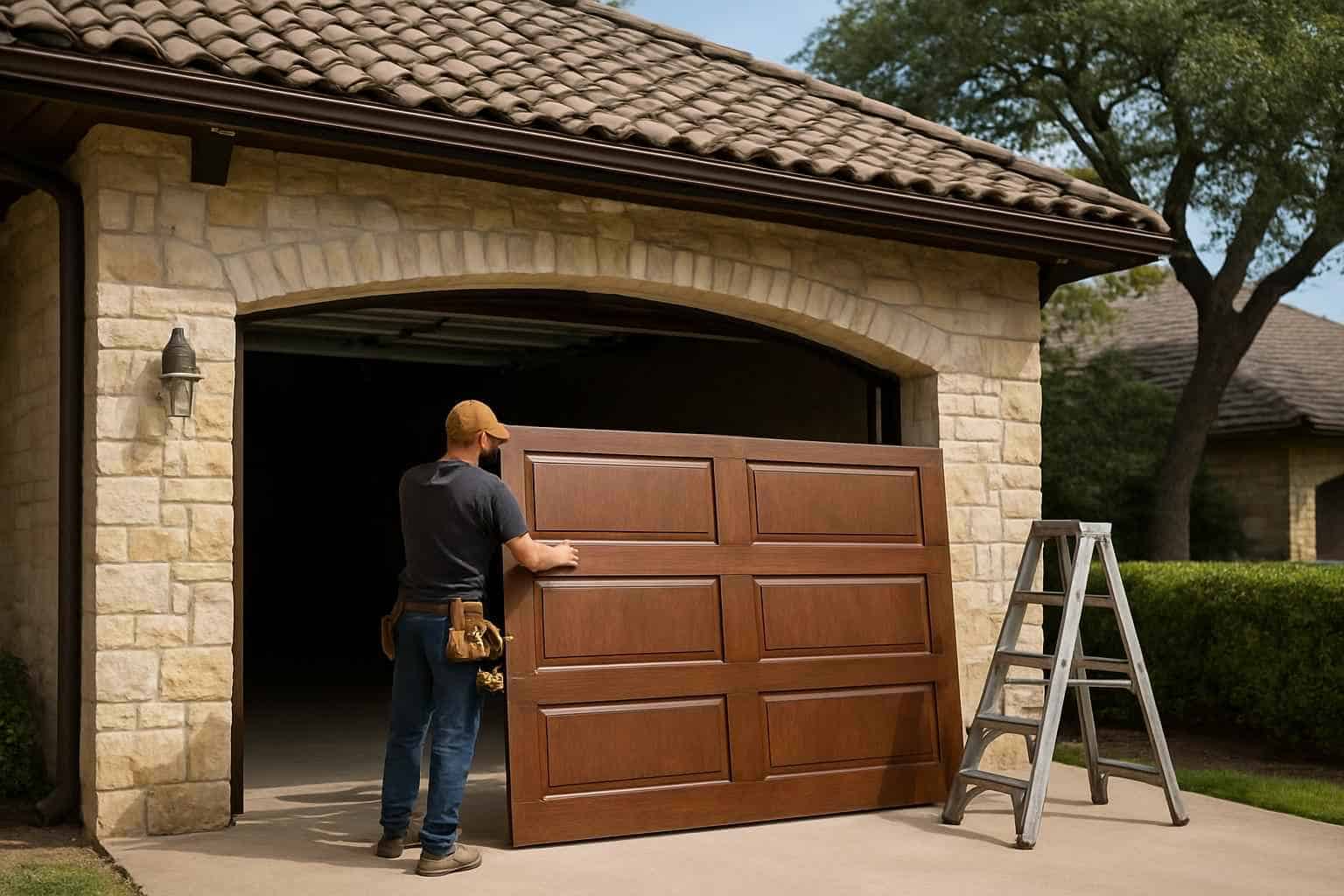Garage Door Replacement Company in Sisterdale TX
