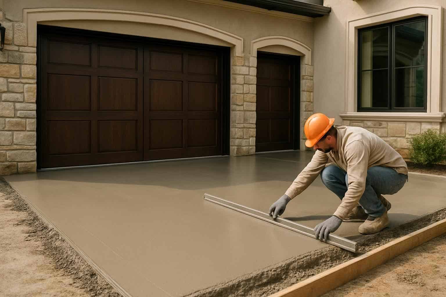 Concrete Slabs Foundations Contractor In Center Point TX Garage Slab Installation Service in Center Point TX