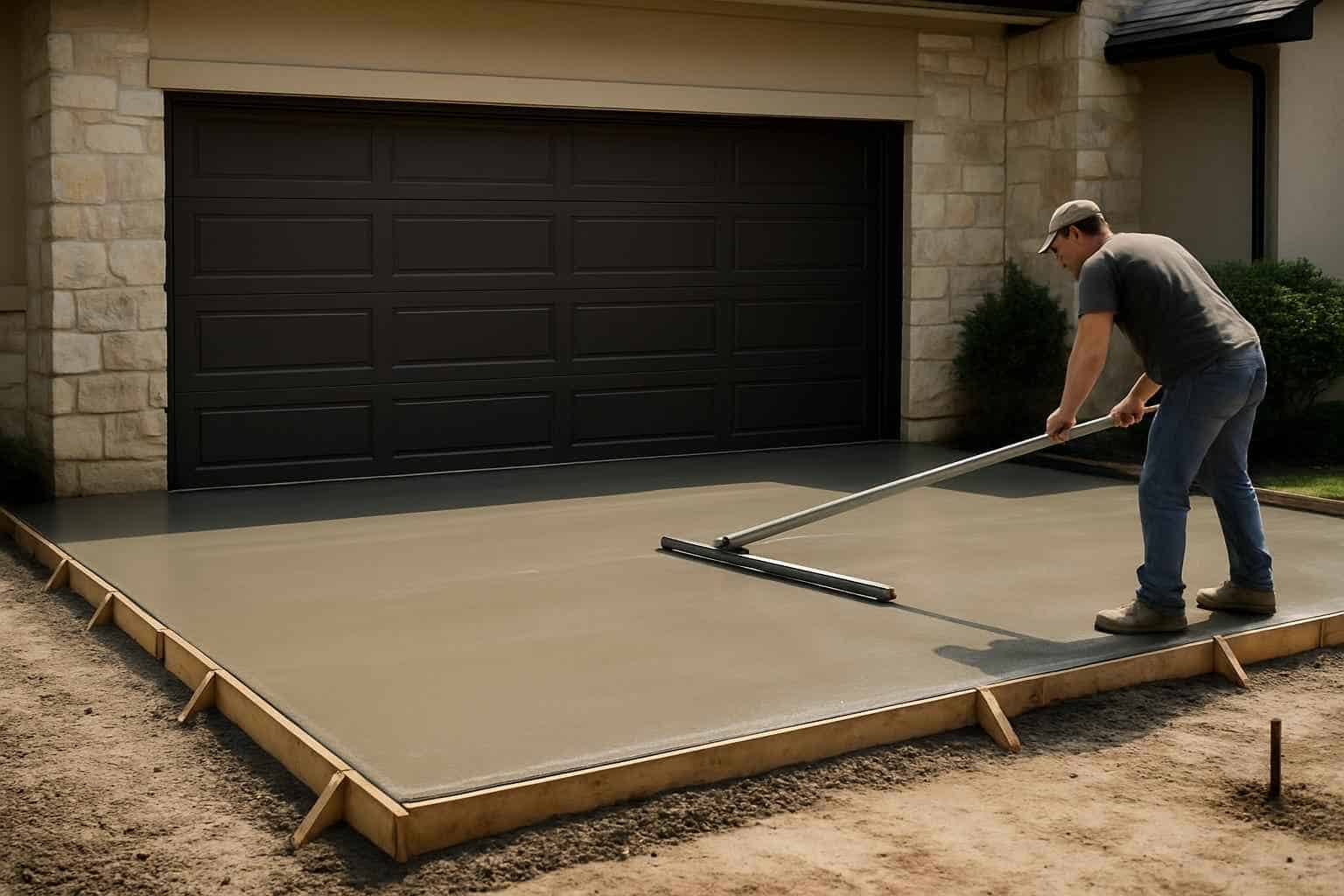 Garage Slab Installation Service in Johnson City TX