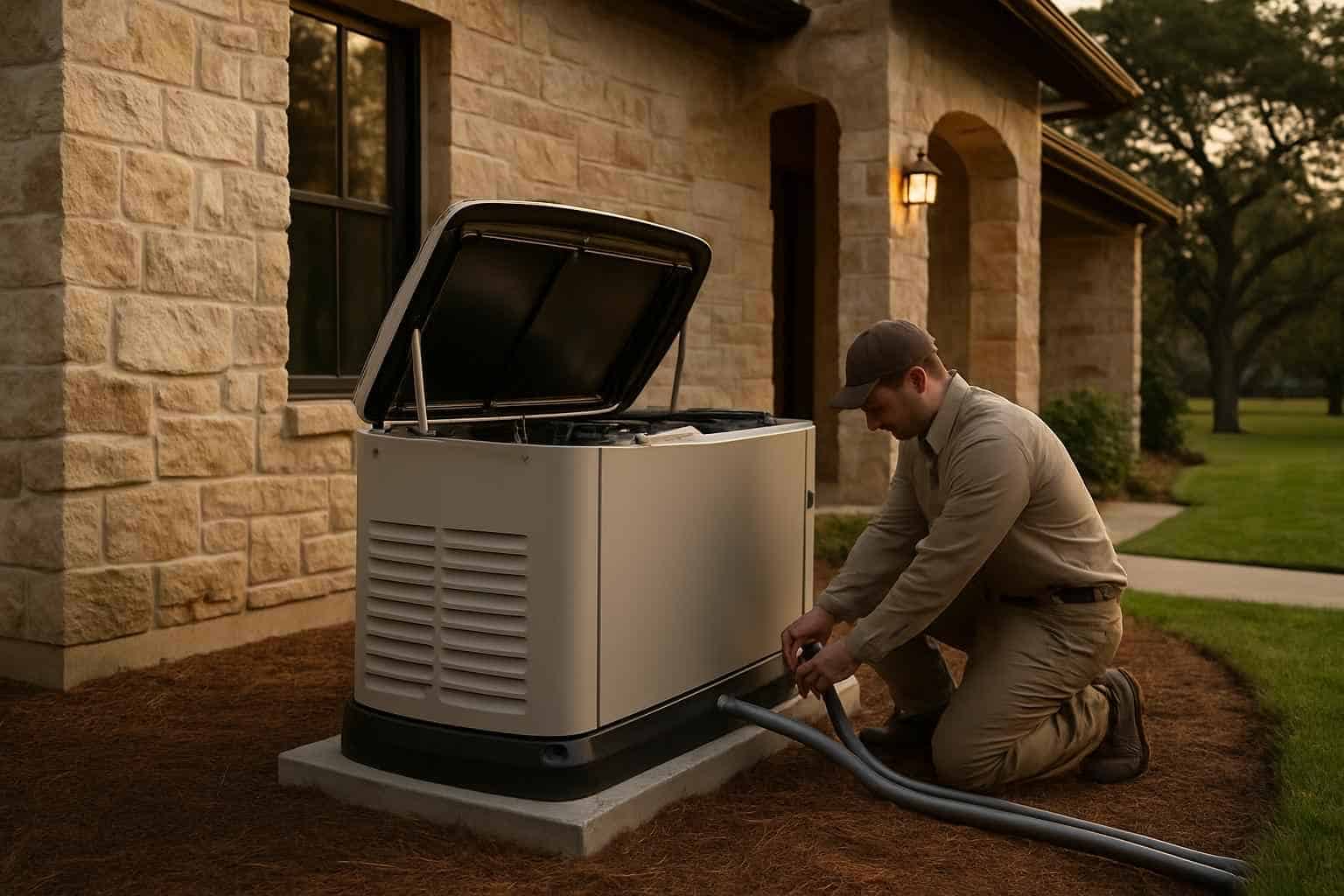 Electrical Contractor In Blanco TX Generator Installation Contractor in Blanco TX