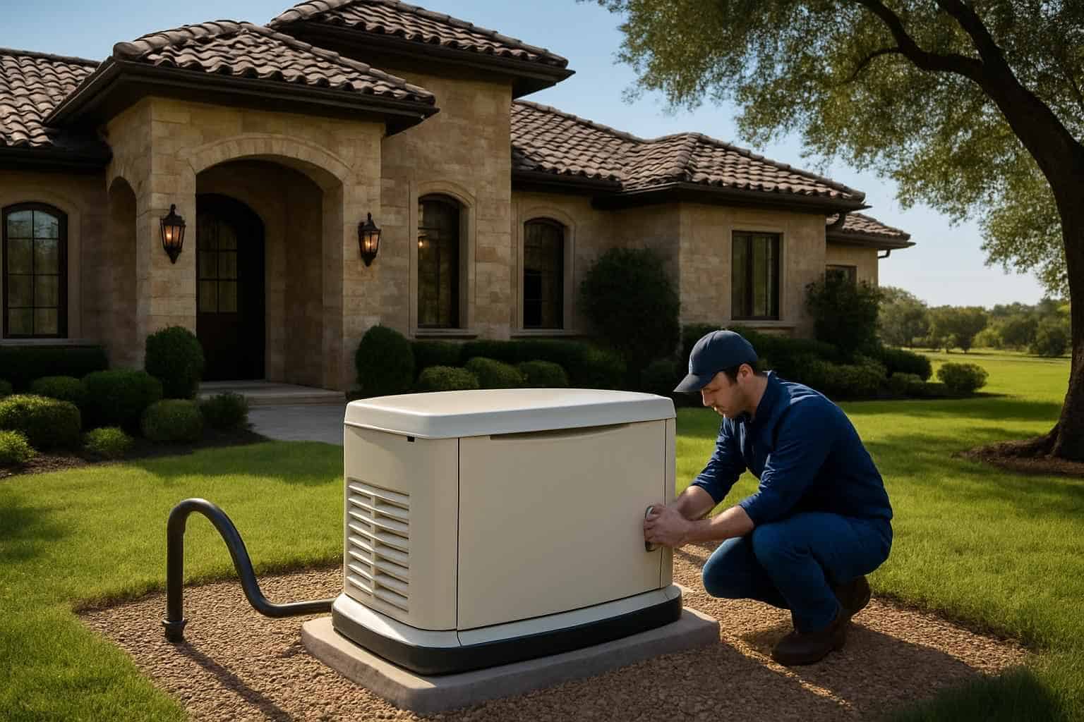 Generator Installation Contractor in Waring TX