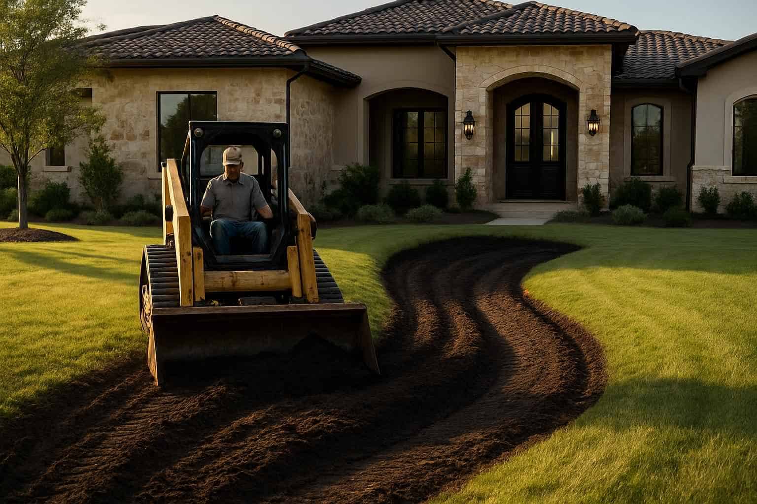 Drainage Solutions Contractor In Camp Verde TX Grading Swale Contractor in Camp Verde TX