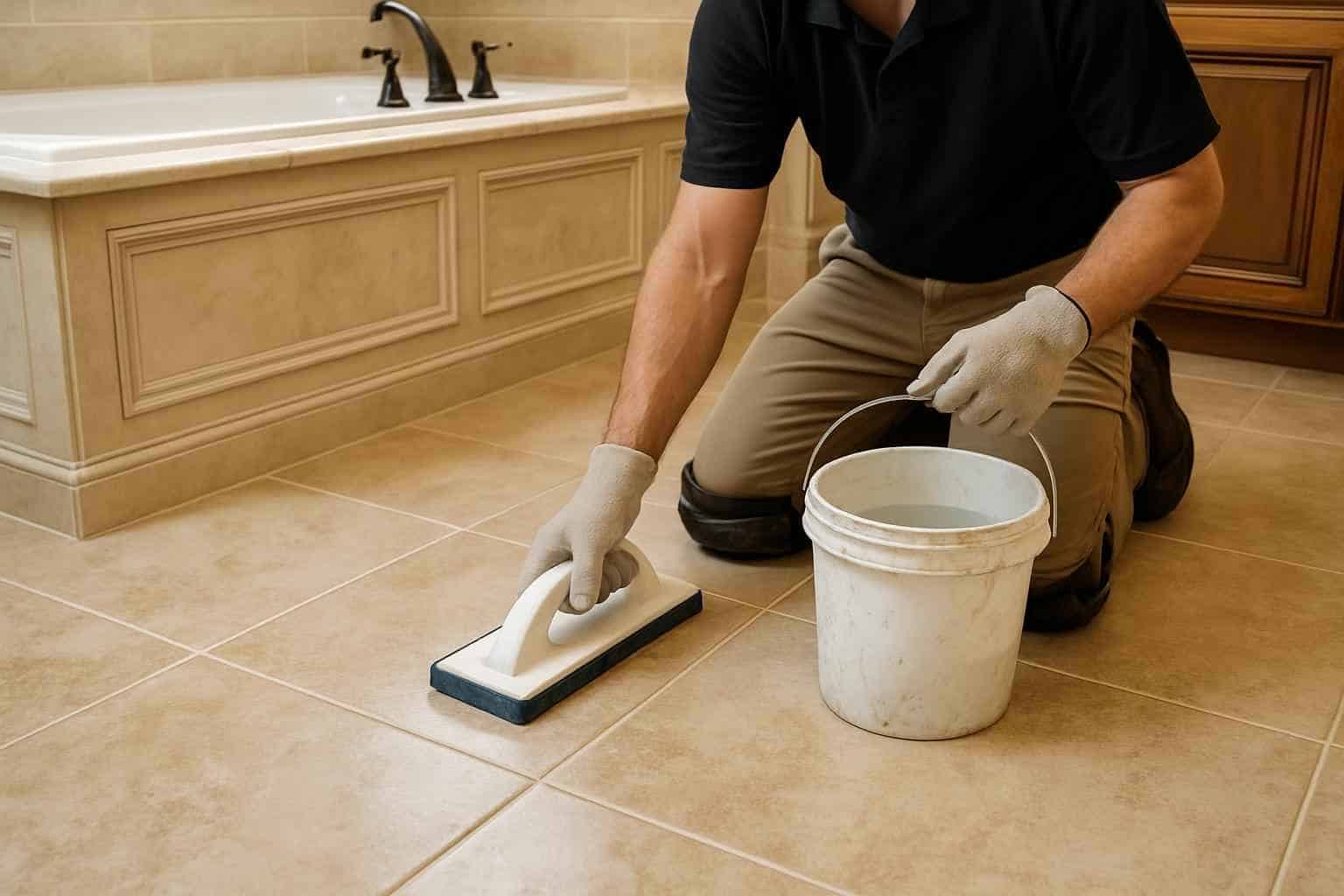 Tile Contractor In Waring TX Grout Repair Sealing Service in Waring TX