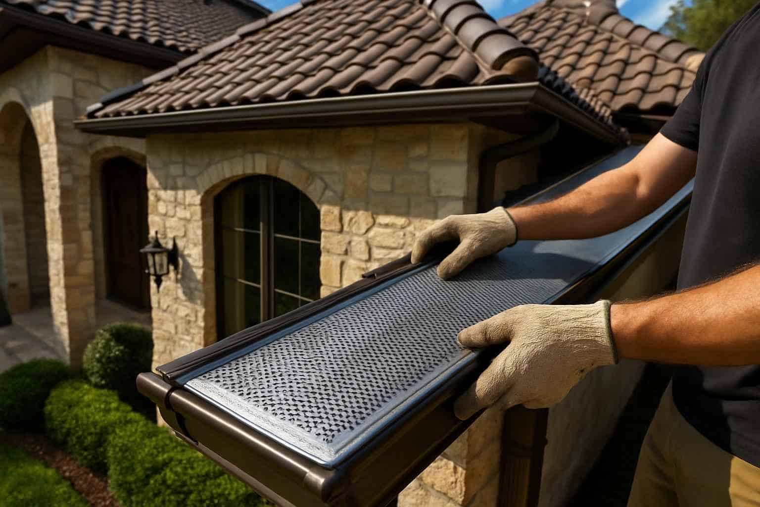 Gutter Guard Installation Company in Center Point TX
