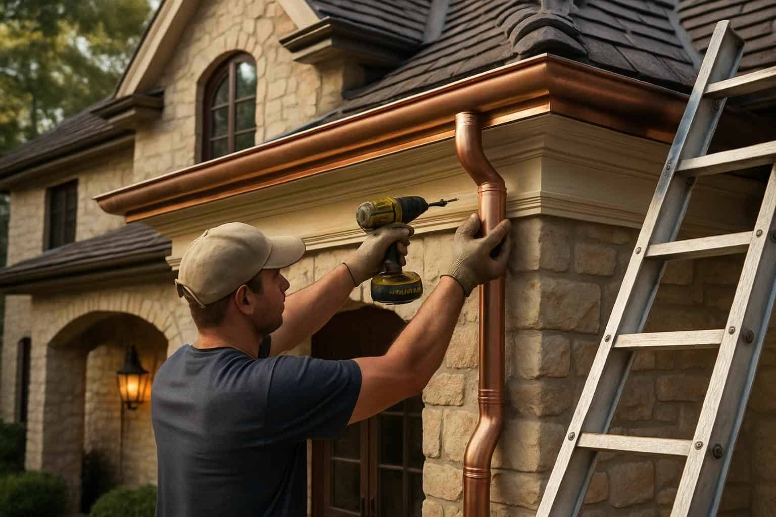 Gutter Repair Service in Waring TX