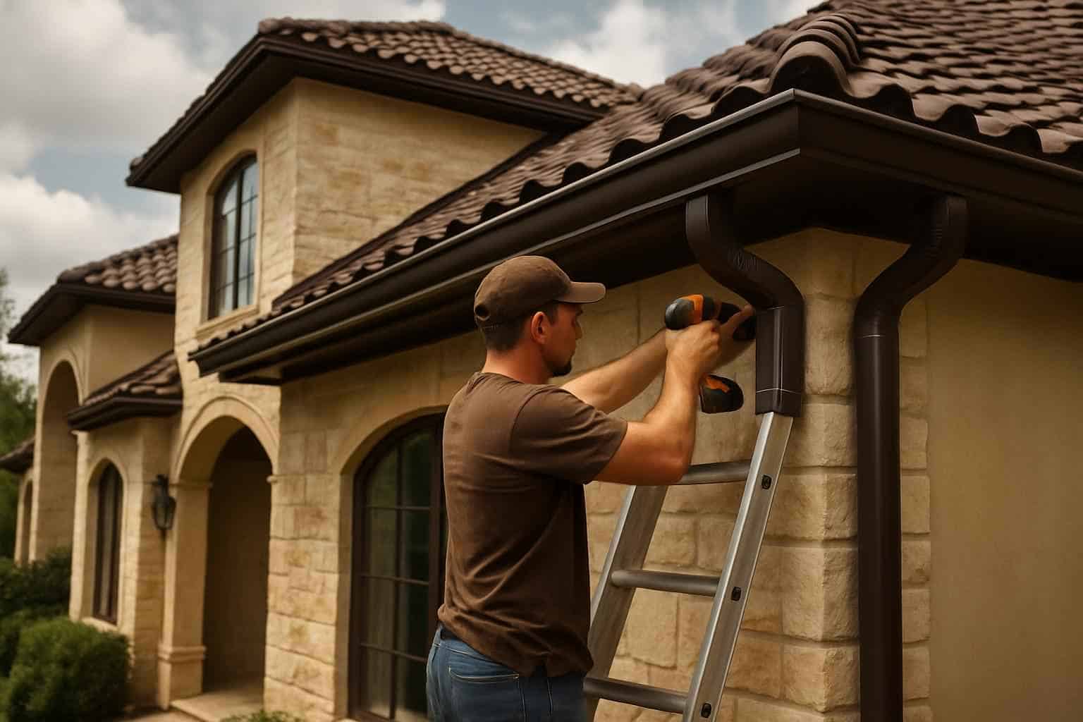 Gutter Replacement Service in Sisterdale TX
