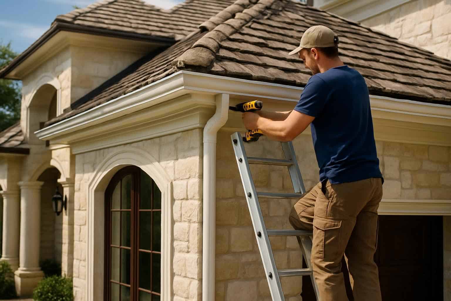Gutter Replacement Service in Waring TX