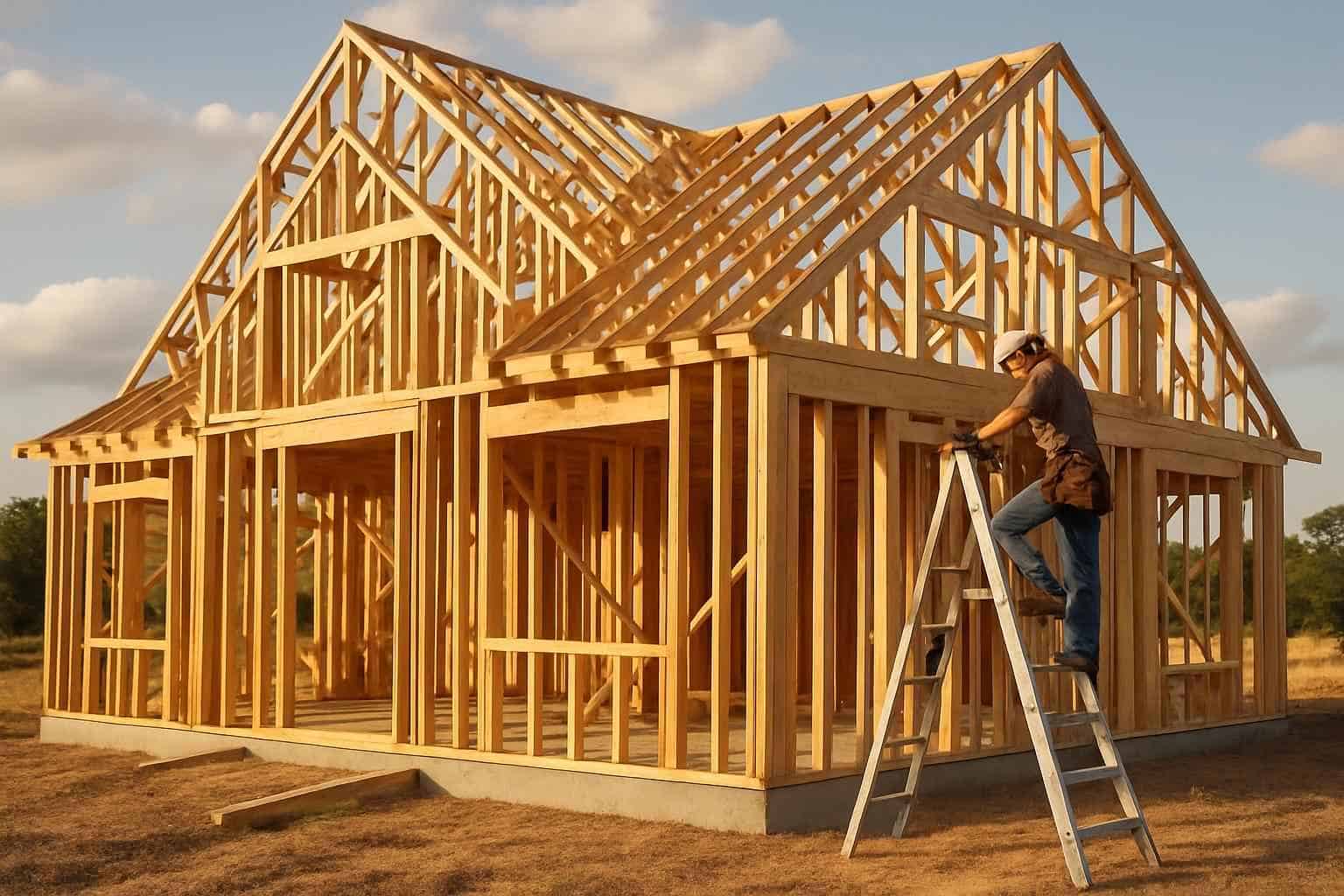 Framing Carpentry Contractor In Johnson City TX House Framing Contractor in Johnson City TX