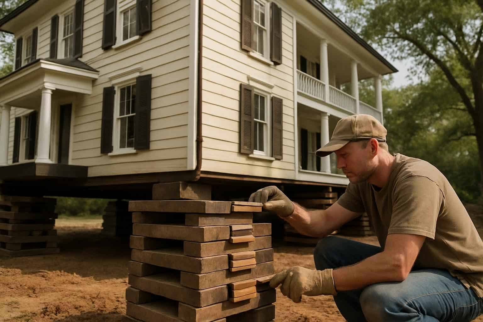 Foundation Repair Pier Beam Contractor In Camp Verde TX House Lifting Shimming Contractor in Camp Verde TX