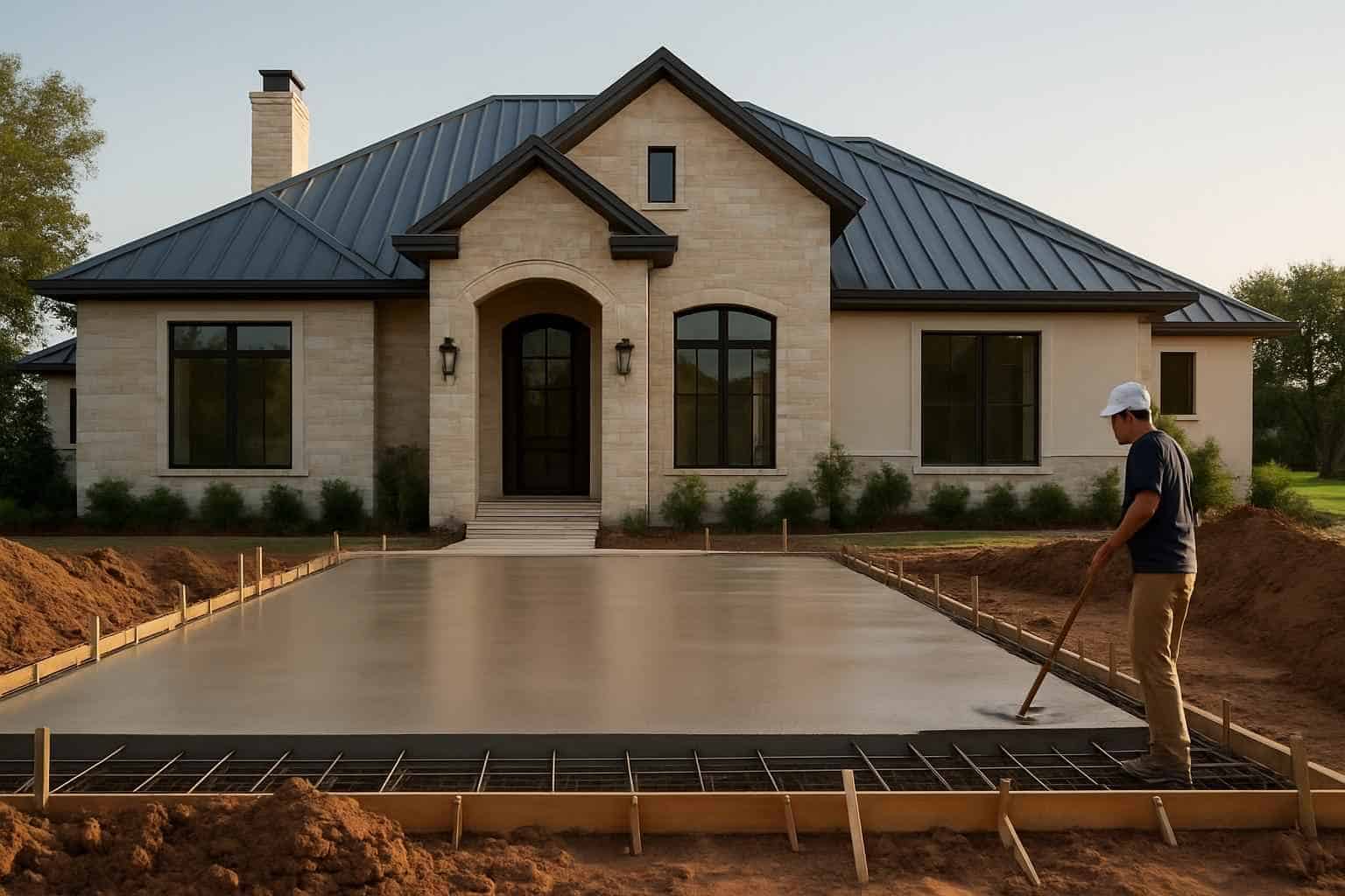 House Slab Foundation Contractor in Johnson City TX