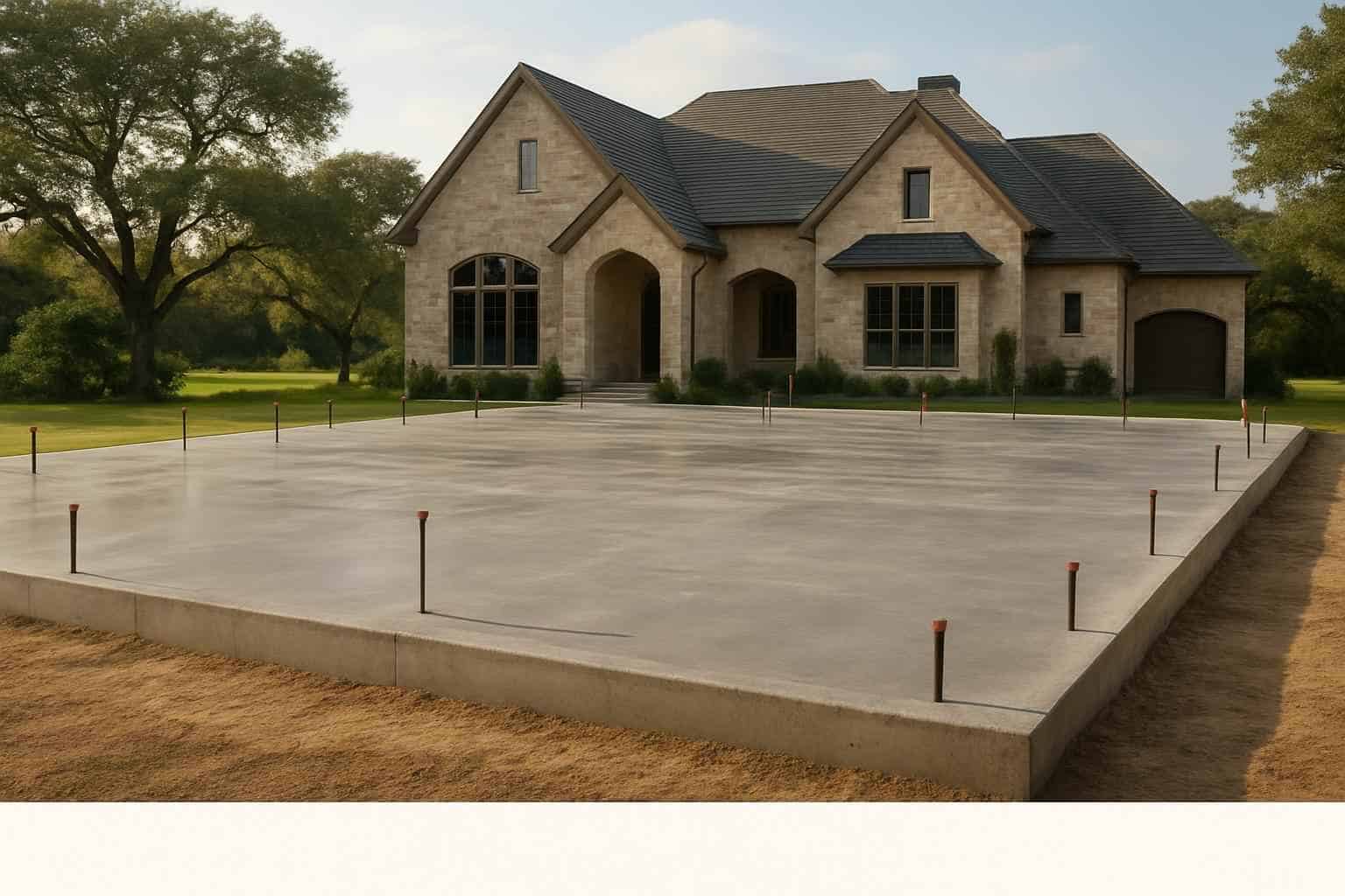 Concrete Slabs Foundations Contractor In Waring TX House Slab Foundation Contractor in Waring TX