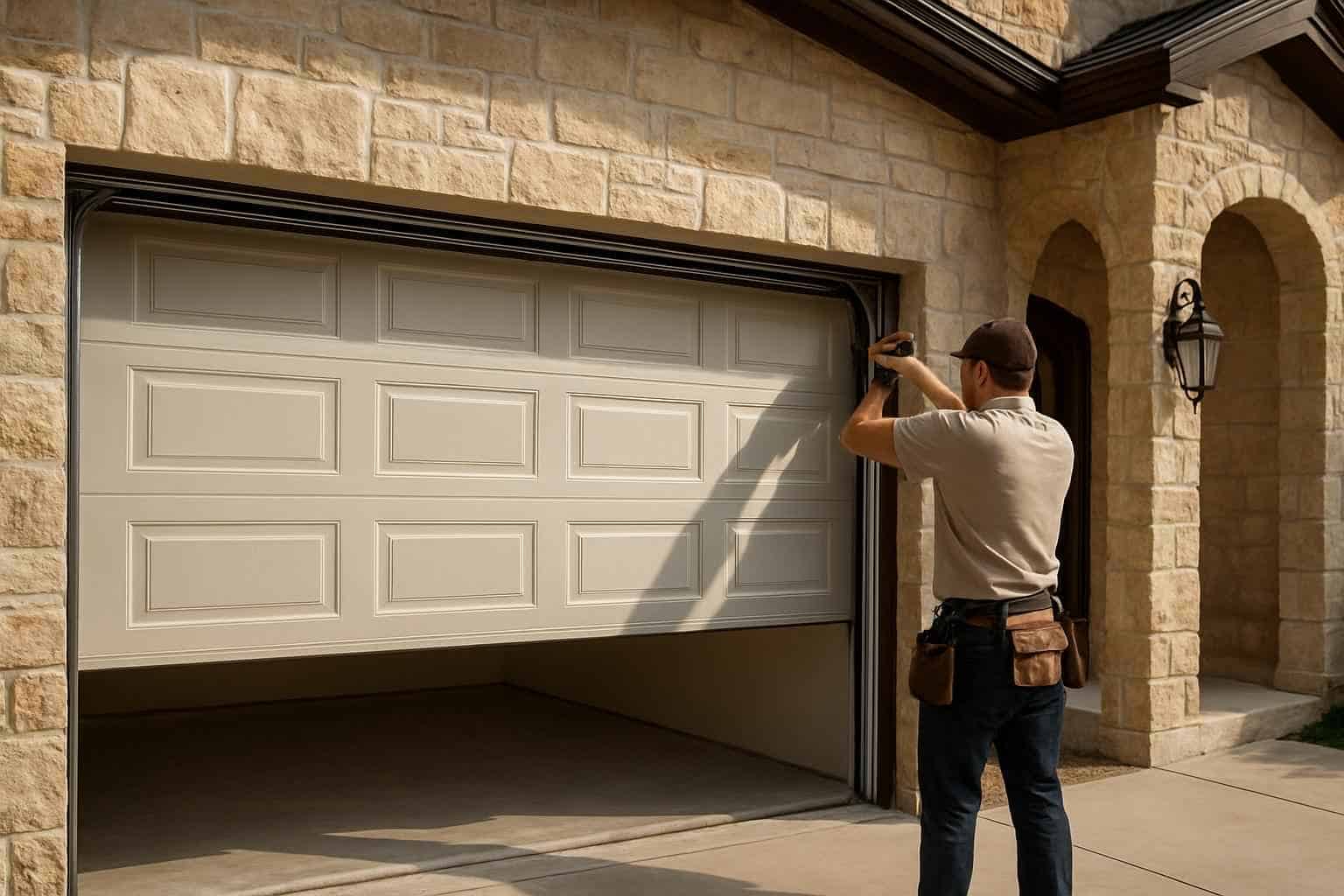 Garage Door Installation Contractor In Camp Verde TX Insulated Garage Door Installation Service in Camp Verde TX