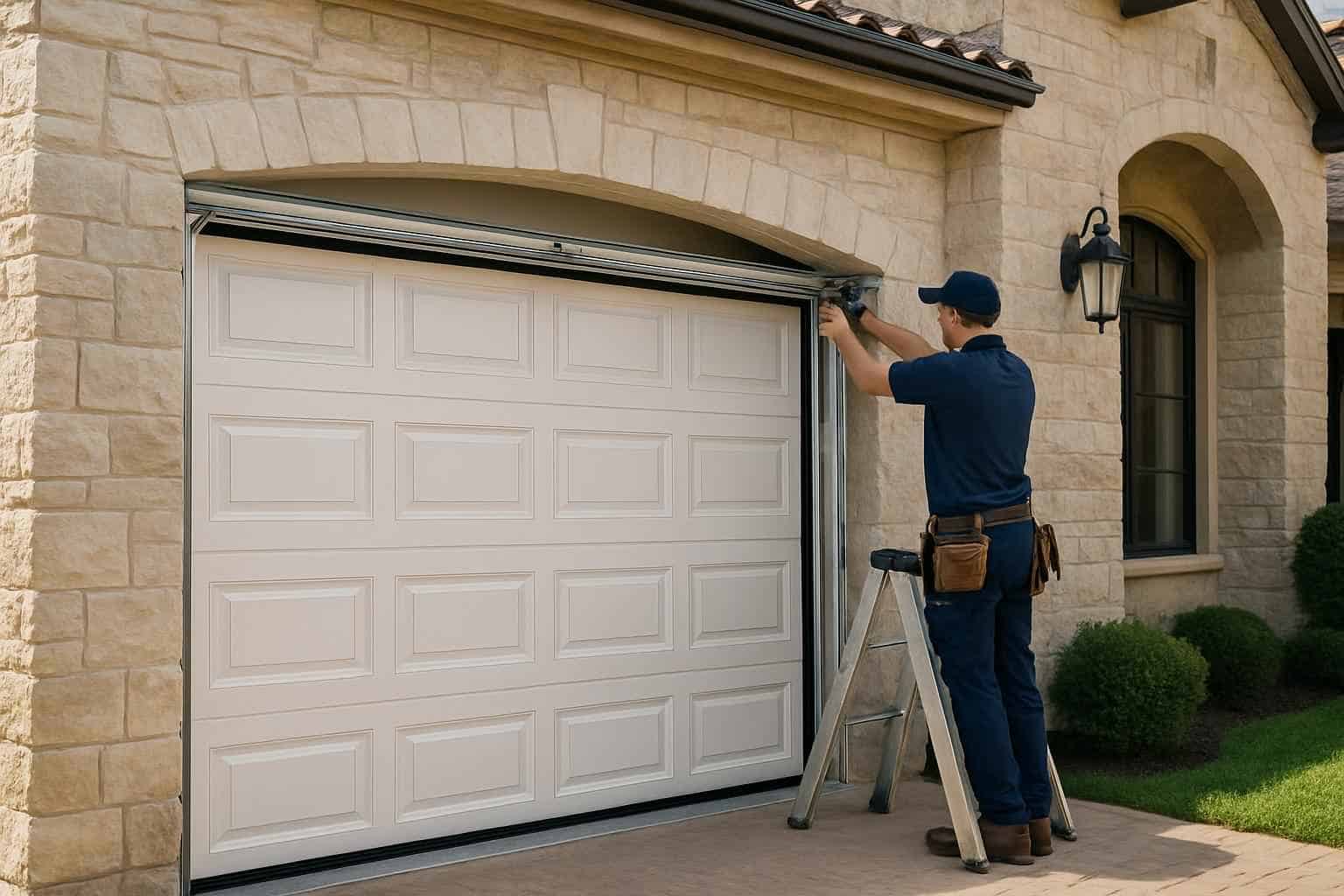 Insulated Garage Door Installation Service in Ingram TX