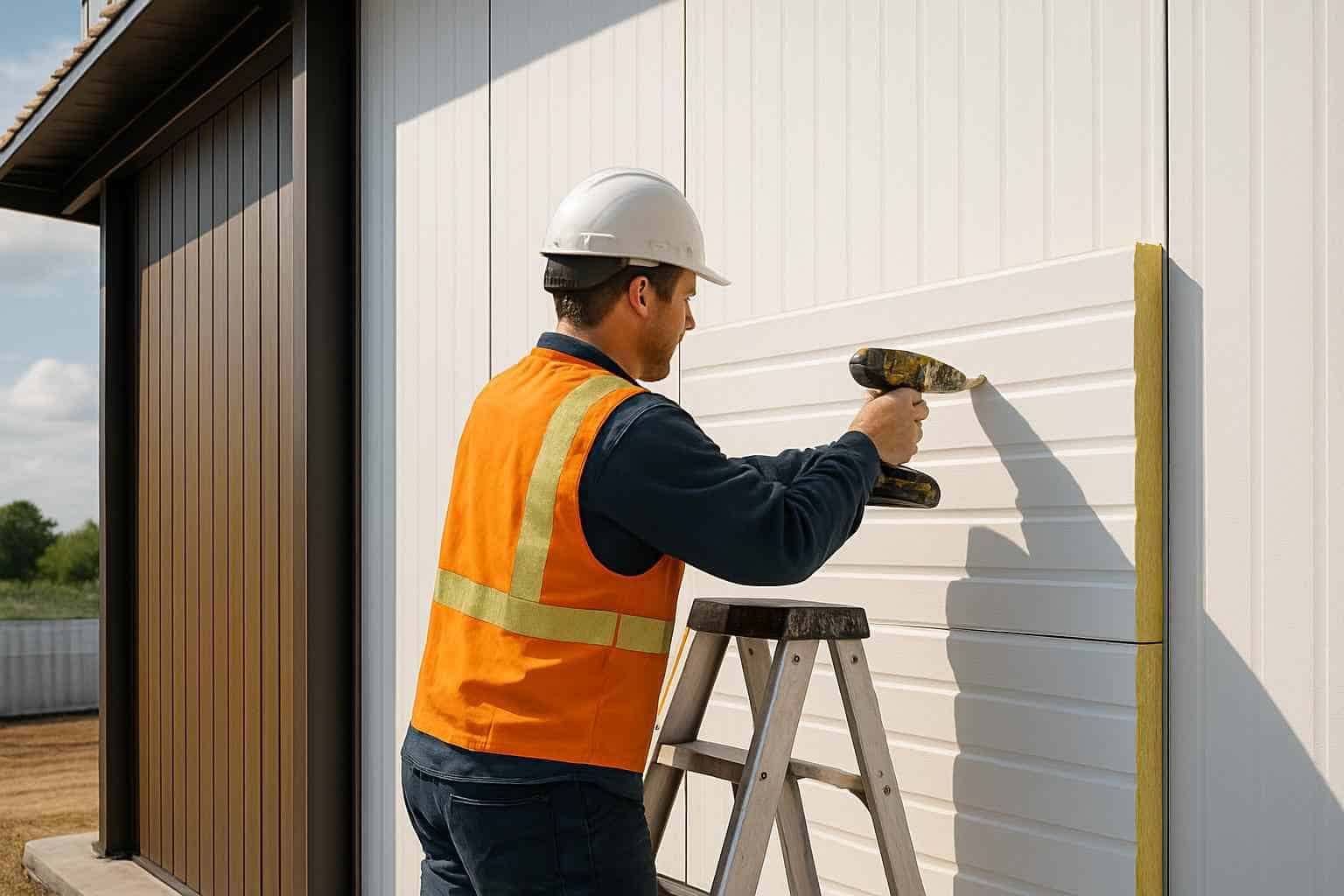 Metal Building Construction Contractor In Center Point TX Insulated Metal Panel Installer in Center Point TX
