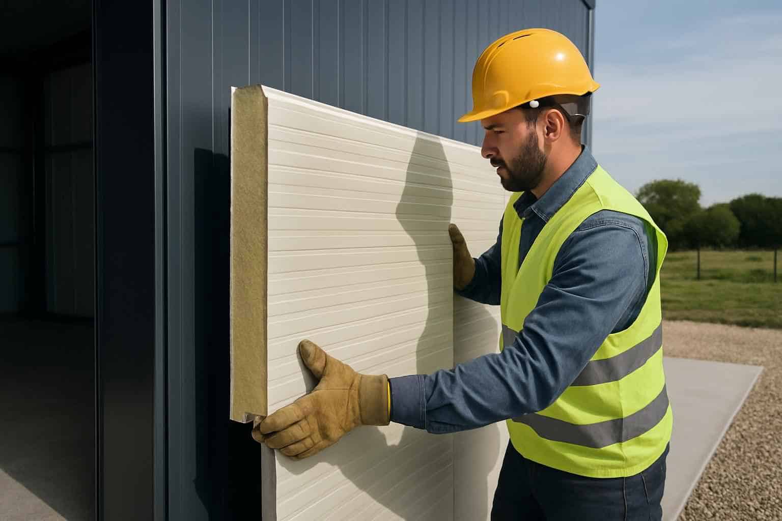 Metal Building Construction Contractor In Waring TX Insulated Metal Panel Installer in Waring TX