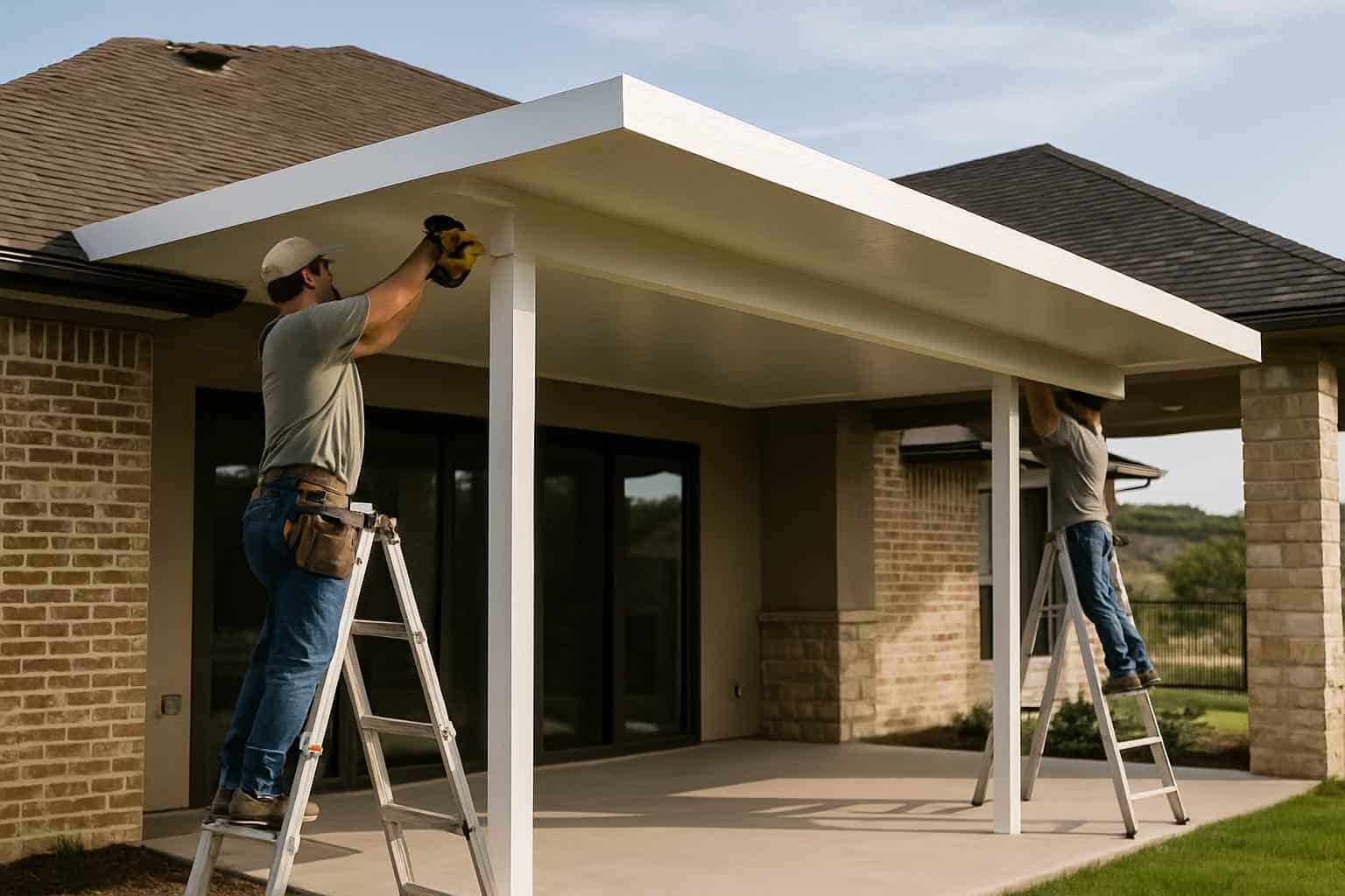 Insulated Patio Cover Installation in Camp Verde TX