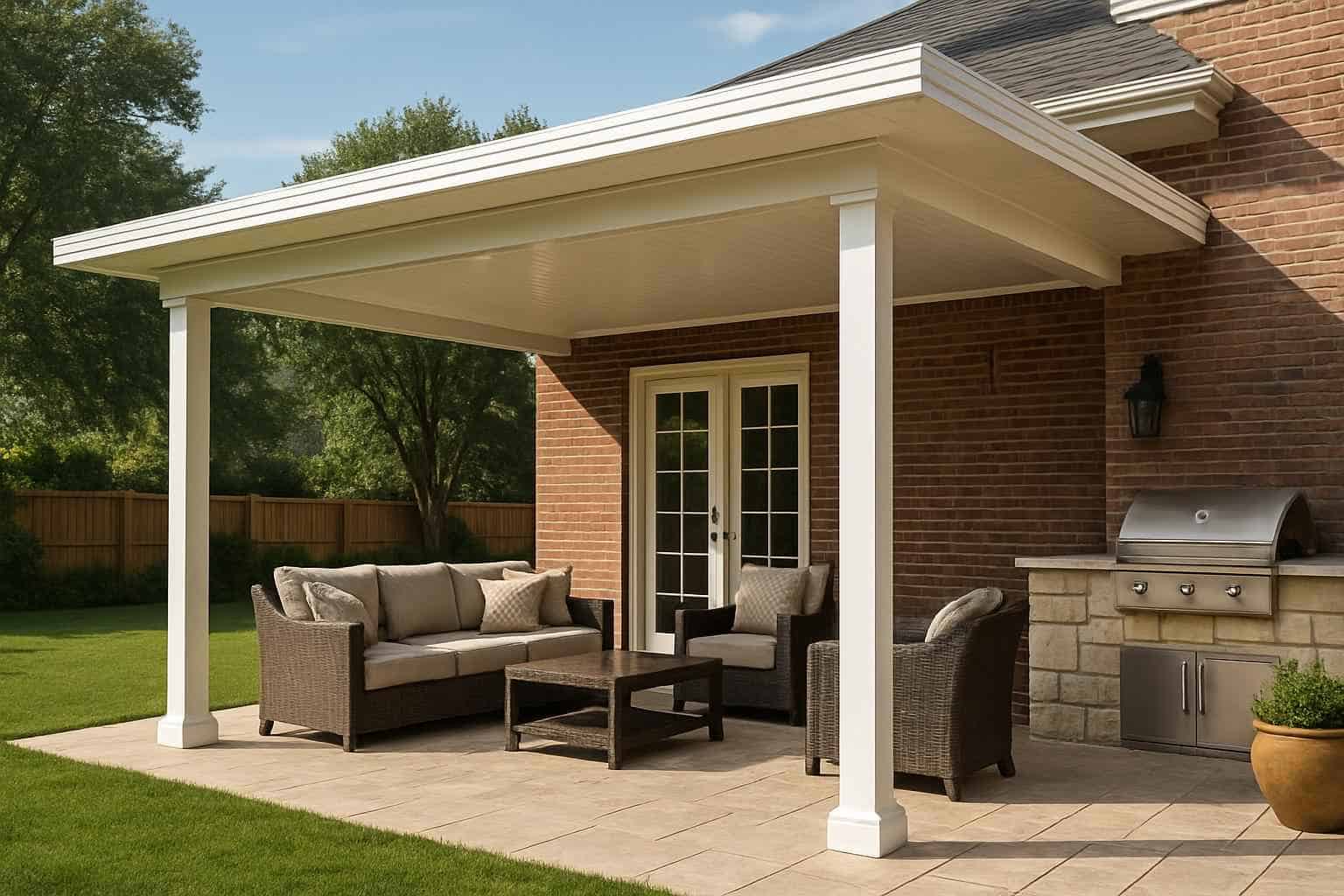 Insulated Patio Cover Installation in Ingram TX